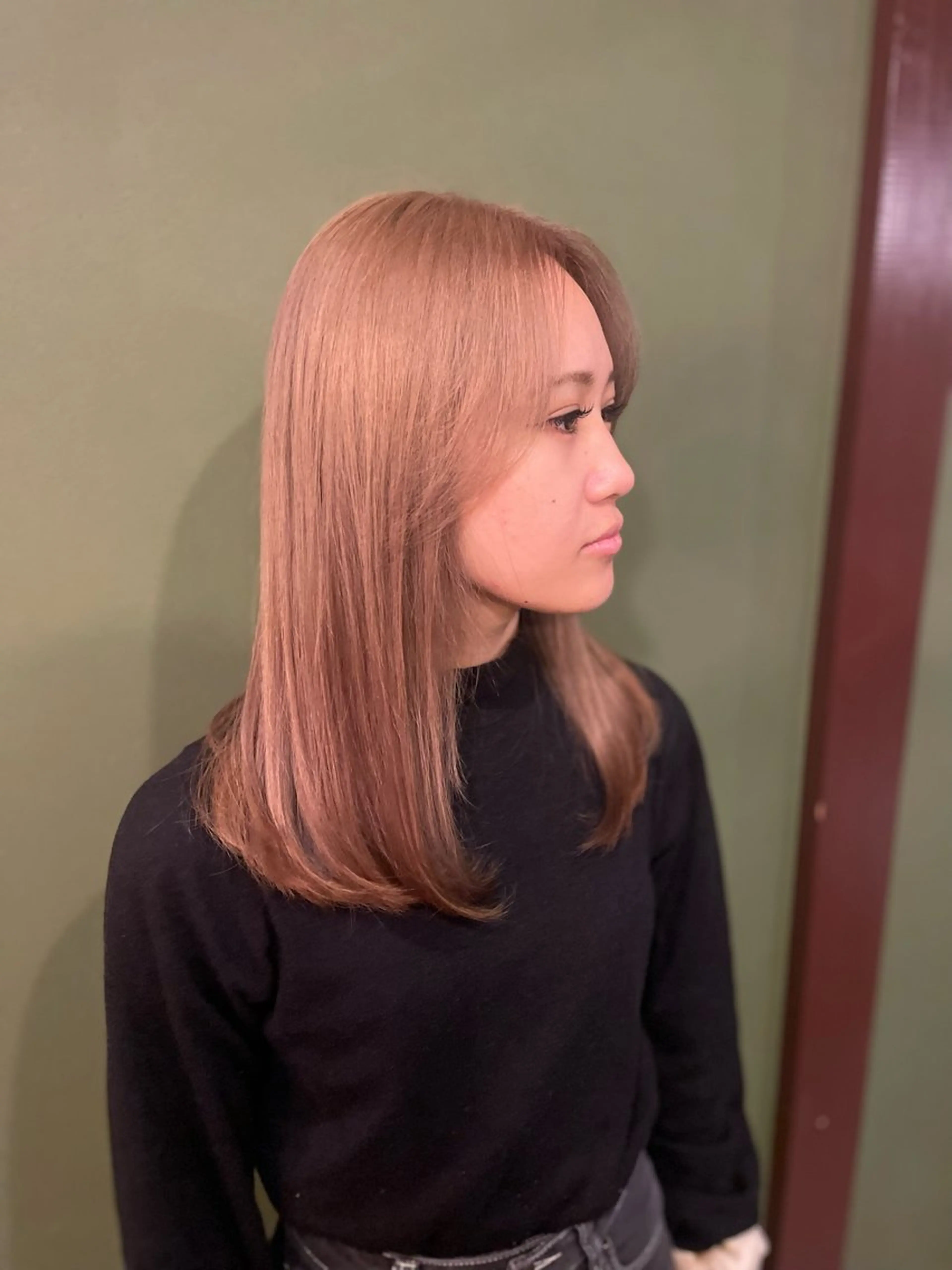 セミロング カラー ヘアカラー トリートメント PATH-hair. storeのヘアスタイル