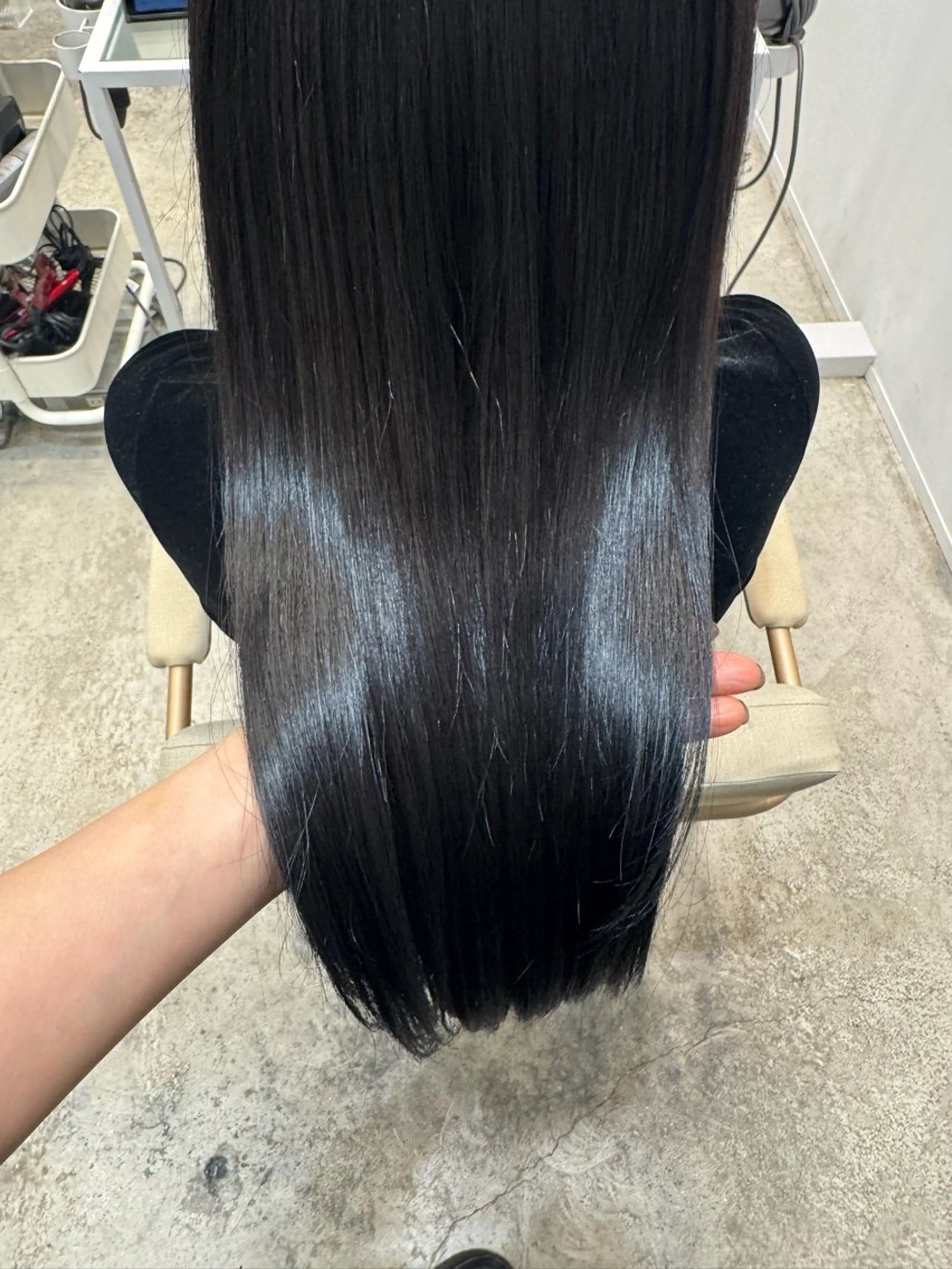 ロング 髪質改善 トリートメント Ence 銀座所属・植木 まりなのヘアスタイル