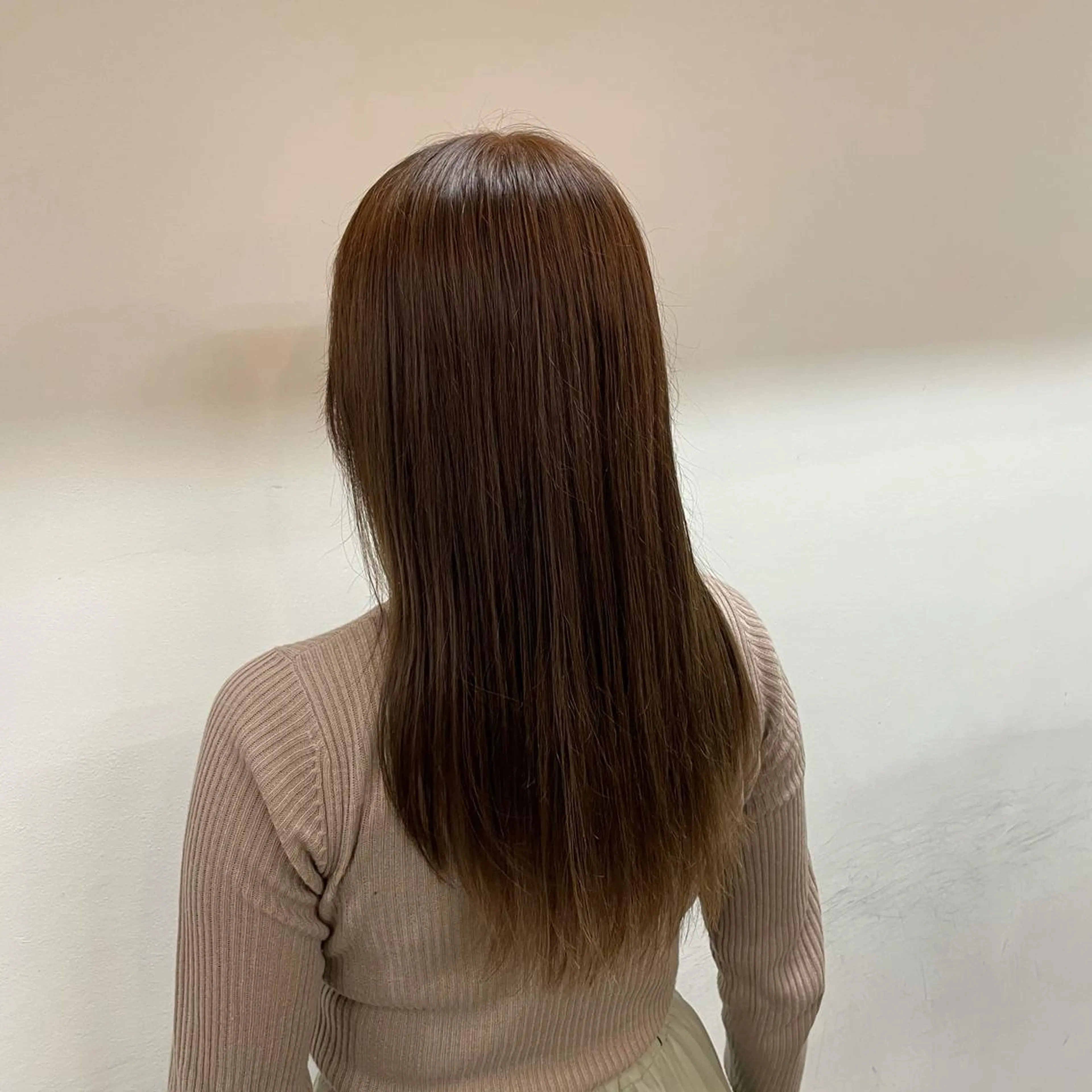 セミロング カラー ベージュカラー 🔷ダブルカラーハイ トーン🔷櫻井走のヘアスタイル