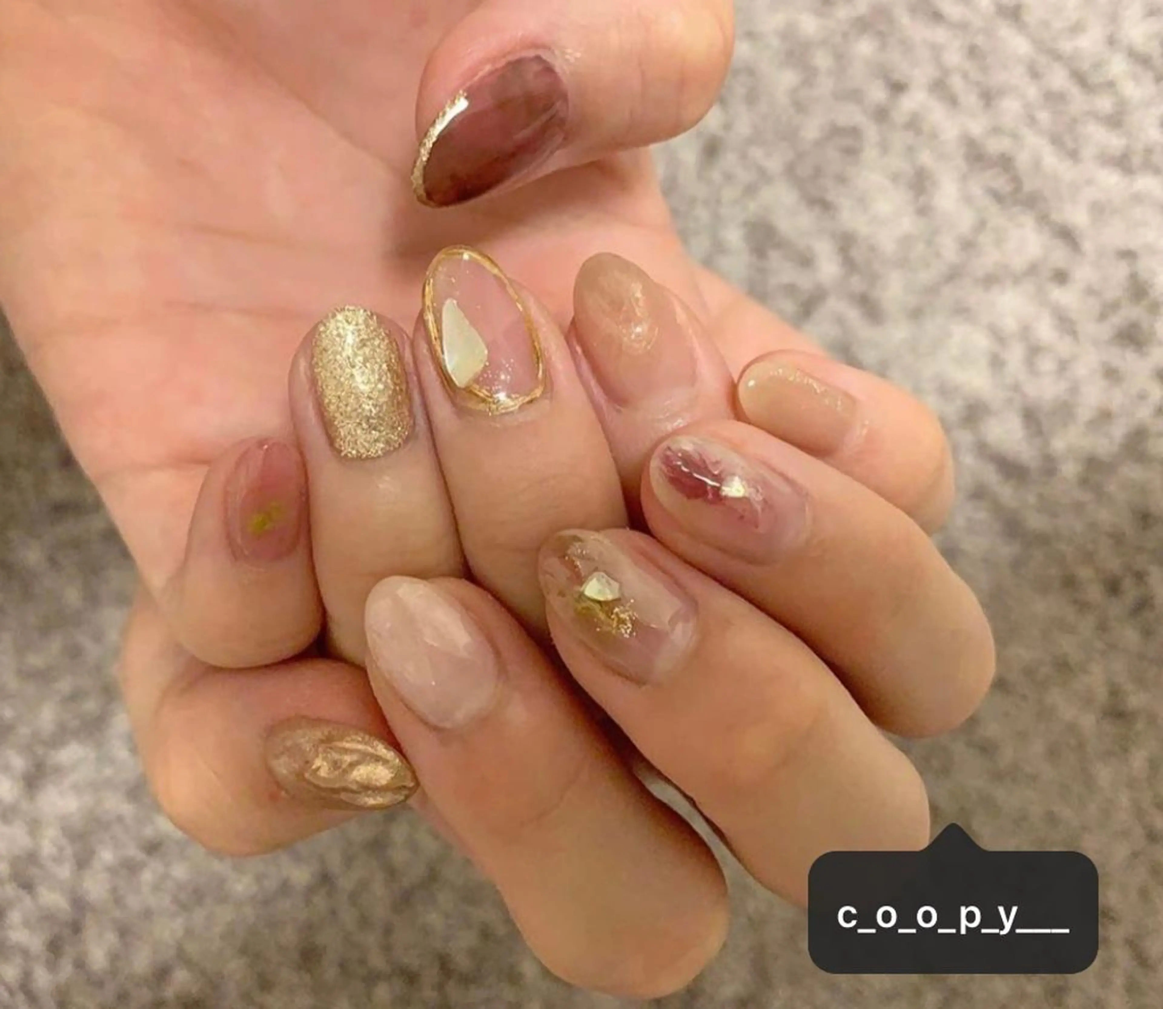 ネイル nail salon coopy所属・野澤 美優のネイルデザイン