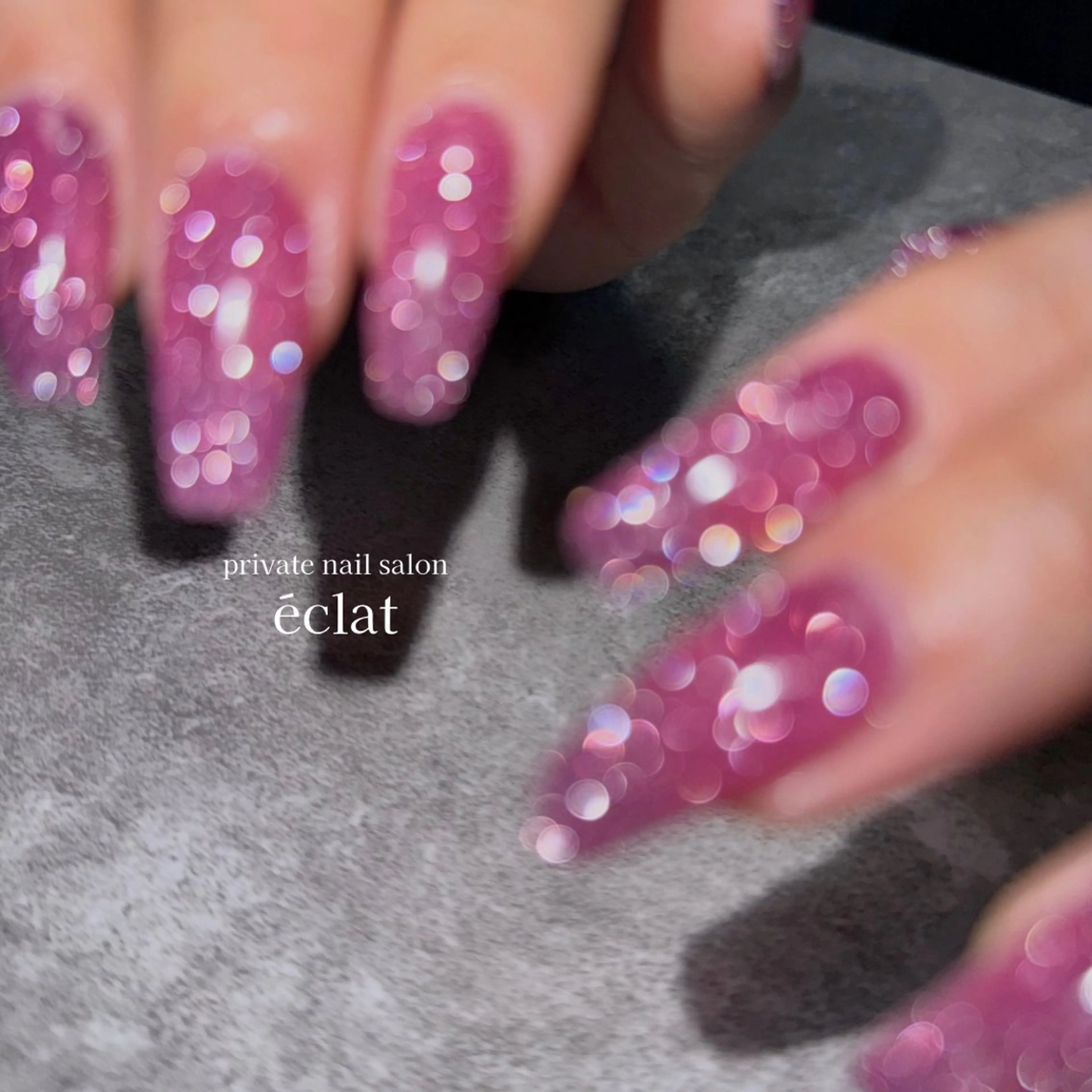 ネイル フラッシュネイル nailsalon éclatのネイルデザイン