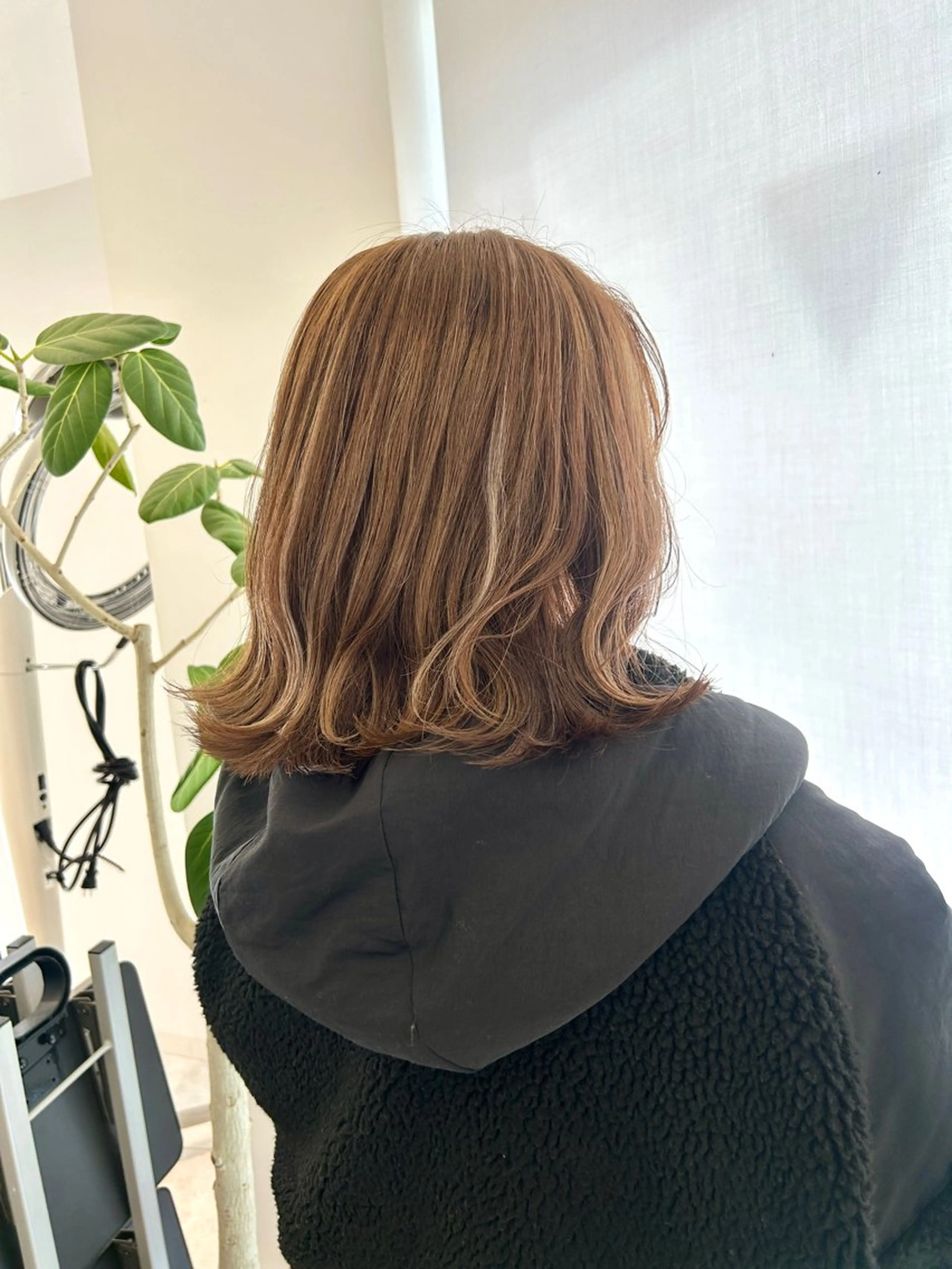 ミディアム カラー カット ヘアカラー 🍓似合わせカット× パーマ／矢木🍓のヘアスタイル