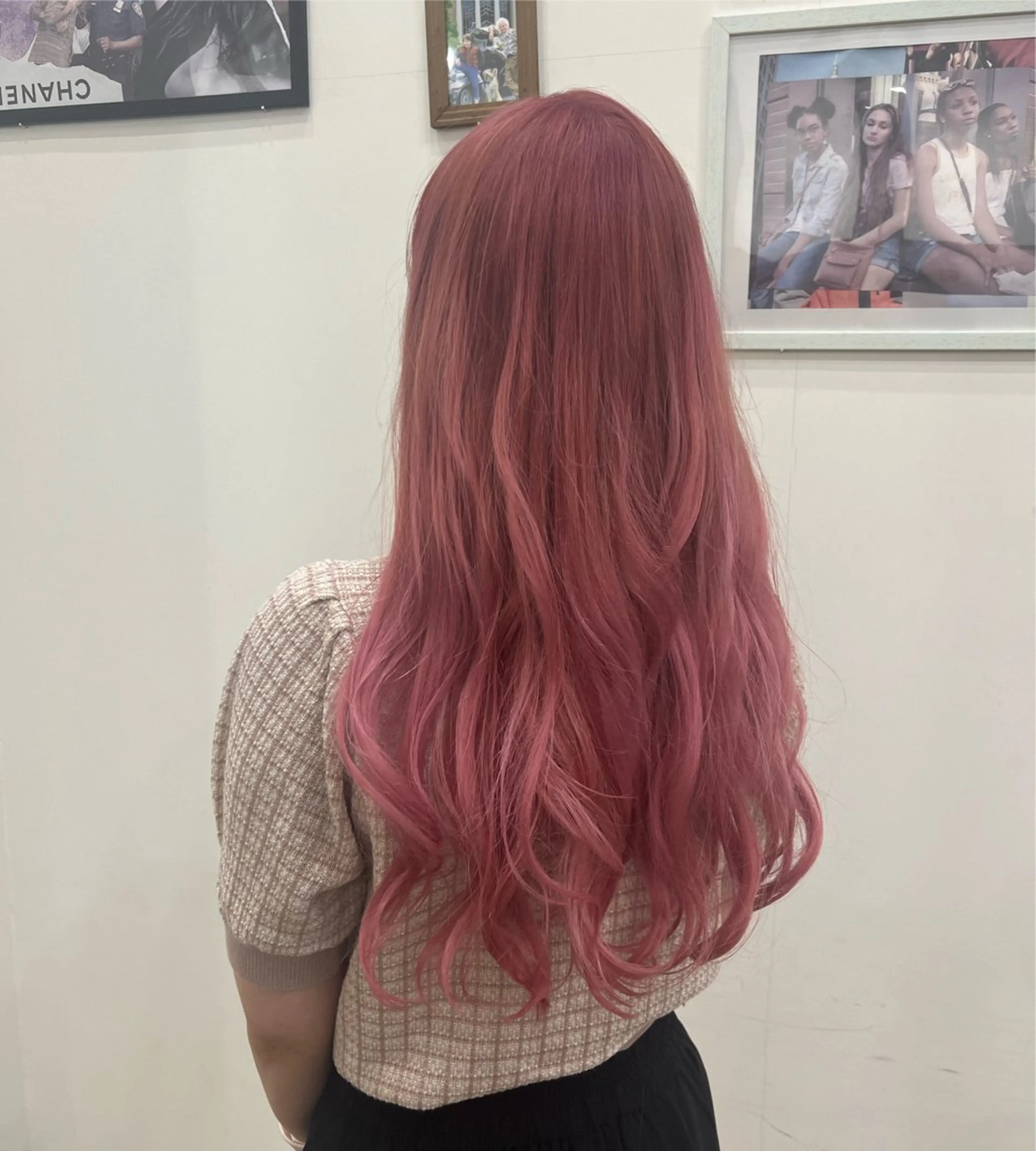 ロング 小池 楓のヘアスタイル