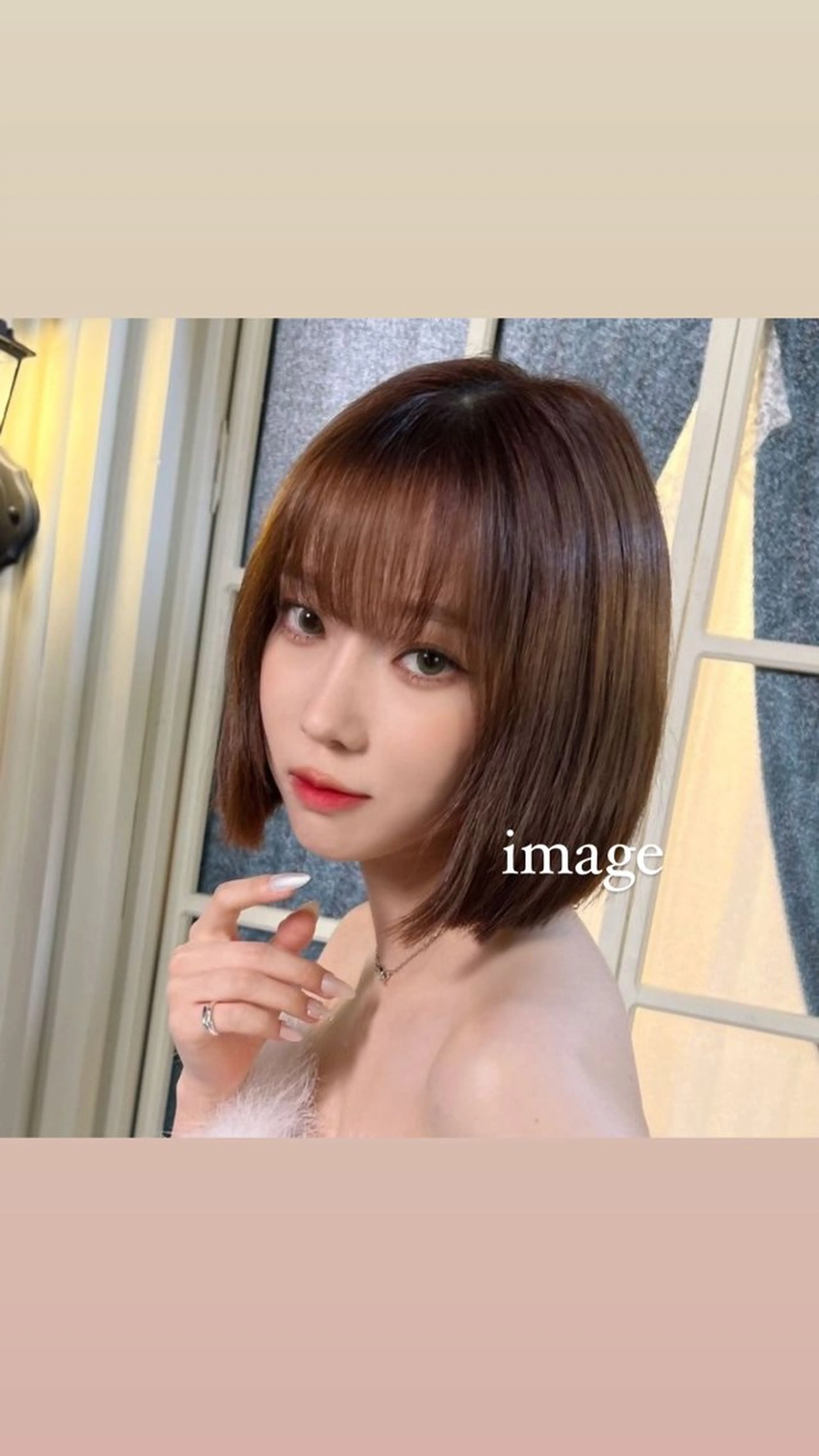 ショート ボブ ♡レイヤー/ボブ 透明感/うらら♡のヘアスタイル