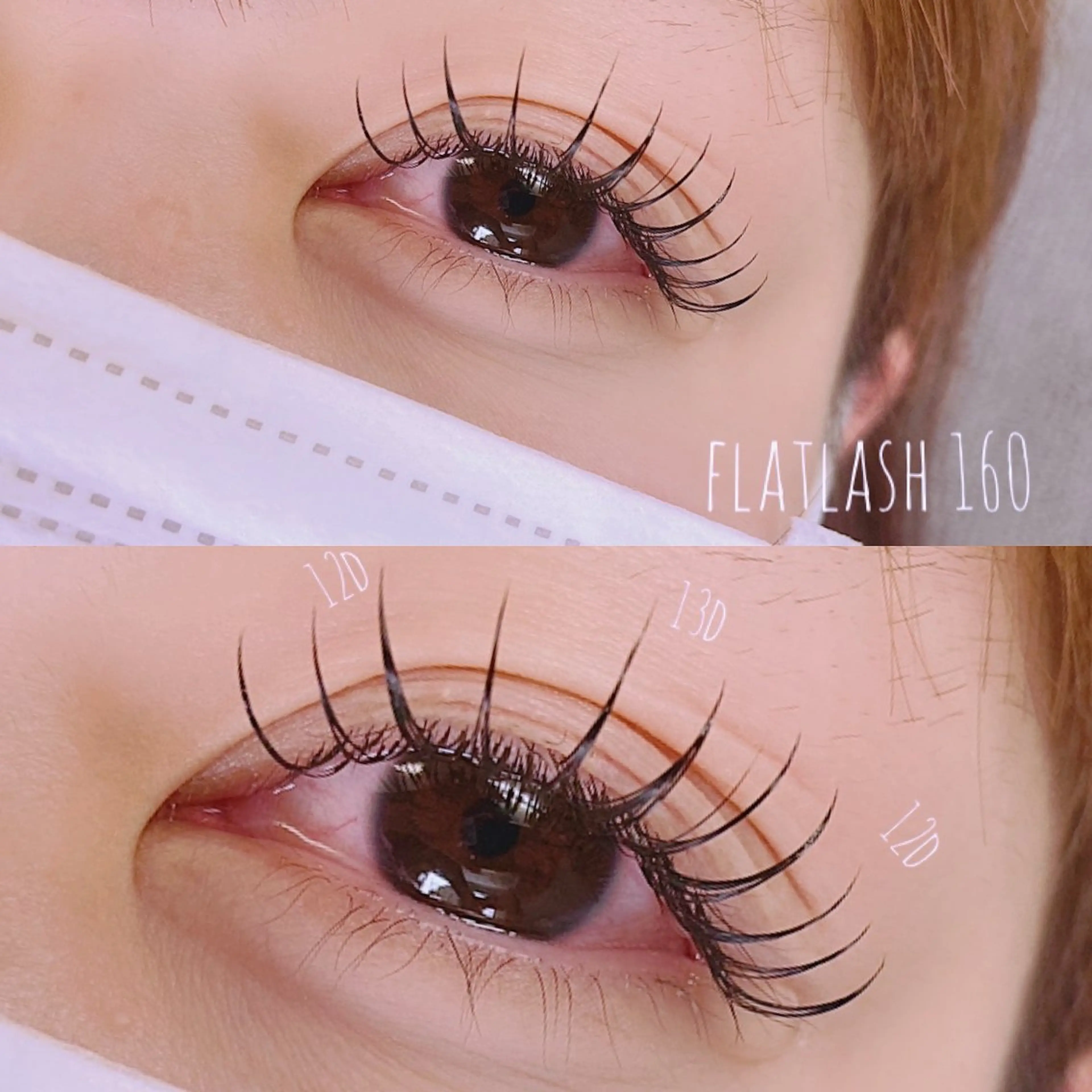 マツエク・マツパ フラットラッシュ eyelash  salon  ef.所属・tamura .のマツエク・マツパデザイン