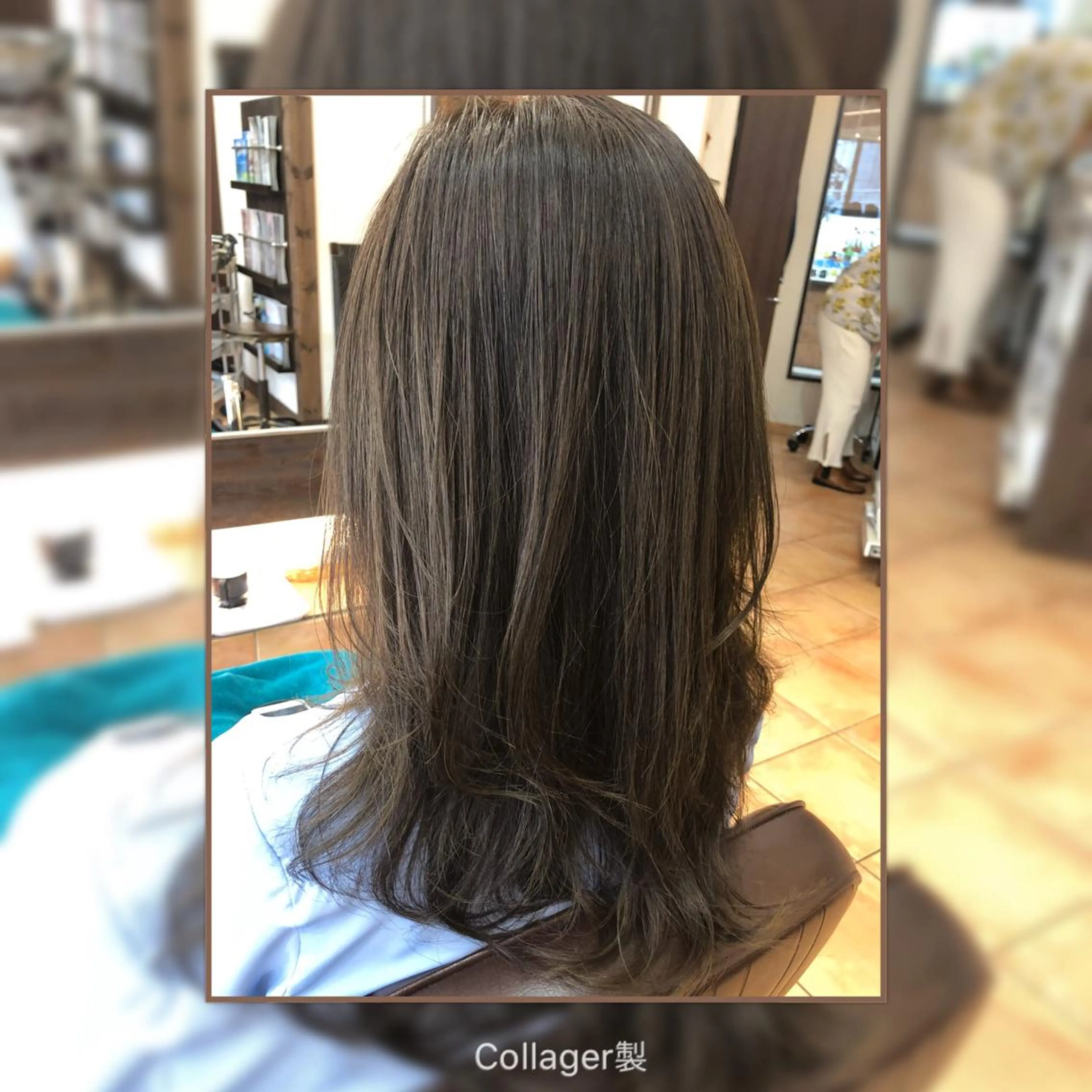 セミロング カラー 💫髪質改善矯正 MIHO💫のヘアスタイル