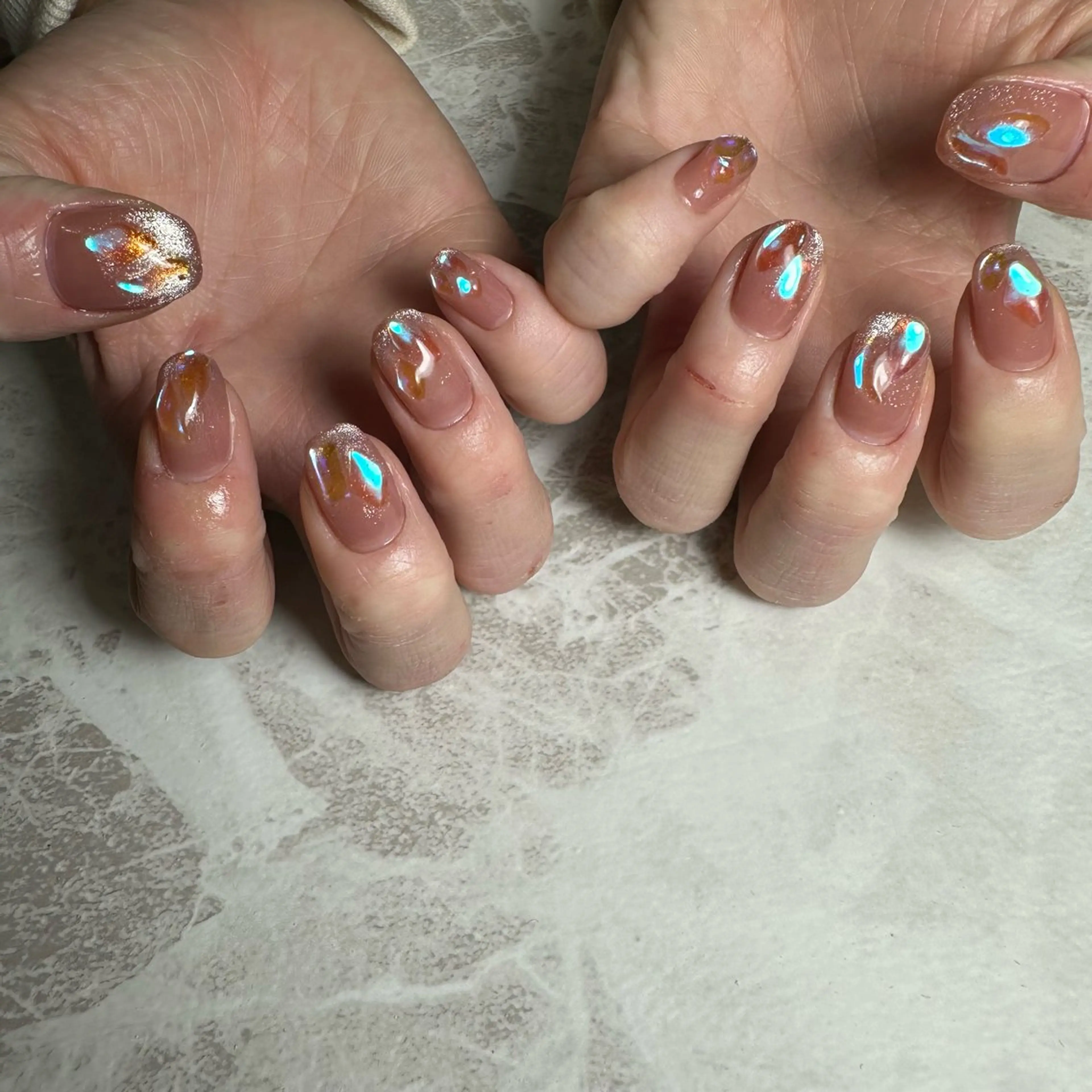 ネイル ハンドネイル repos~ルポ~所属・里見 麗のネイルデザイン