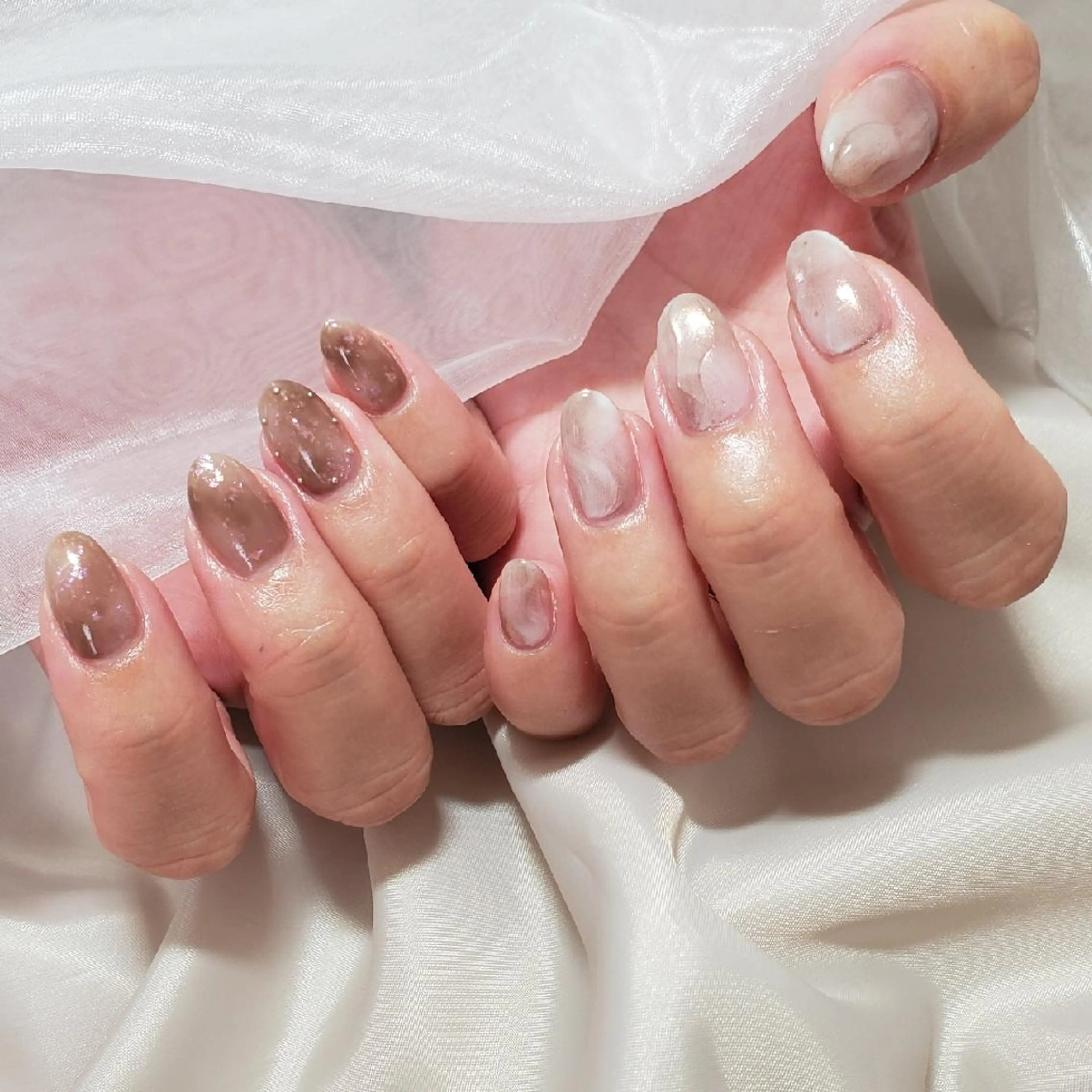 ネイル みよし市 nail salon*pomnal.co所属・Shimada Harukaのネイルデザイン