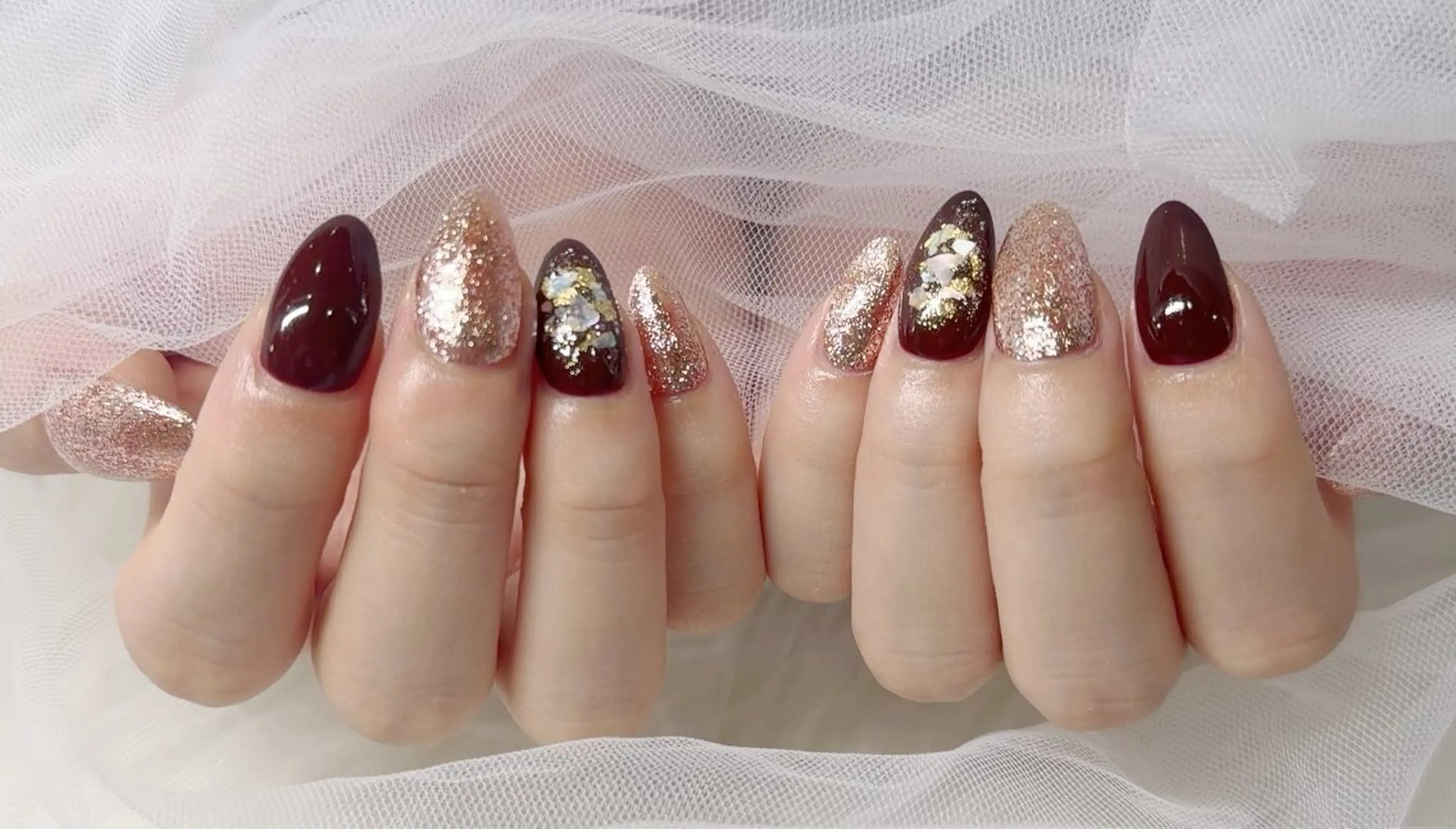 ネイル ハンドネイル mimi🎀 SATOMIのネイルデザイン