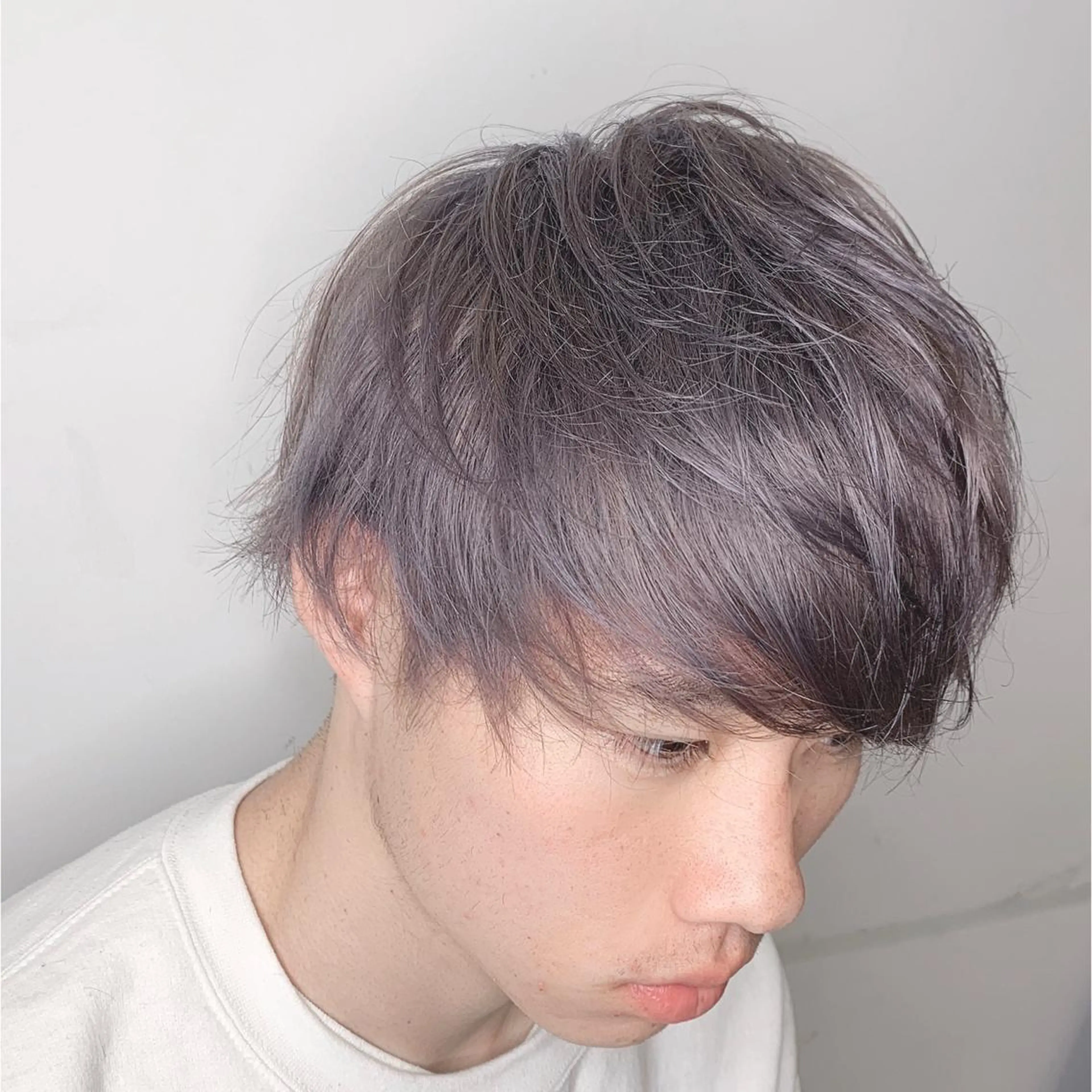 カラー メンズ指名no'1 佐藤　亘のヘアスタイル