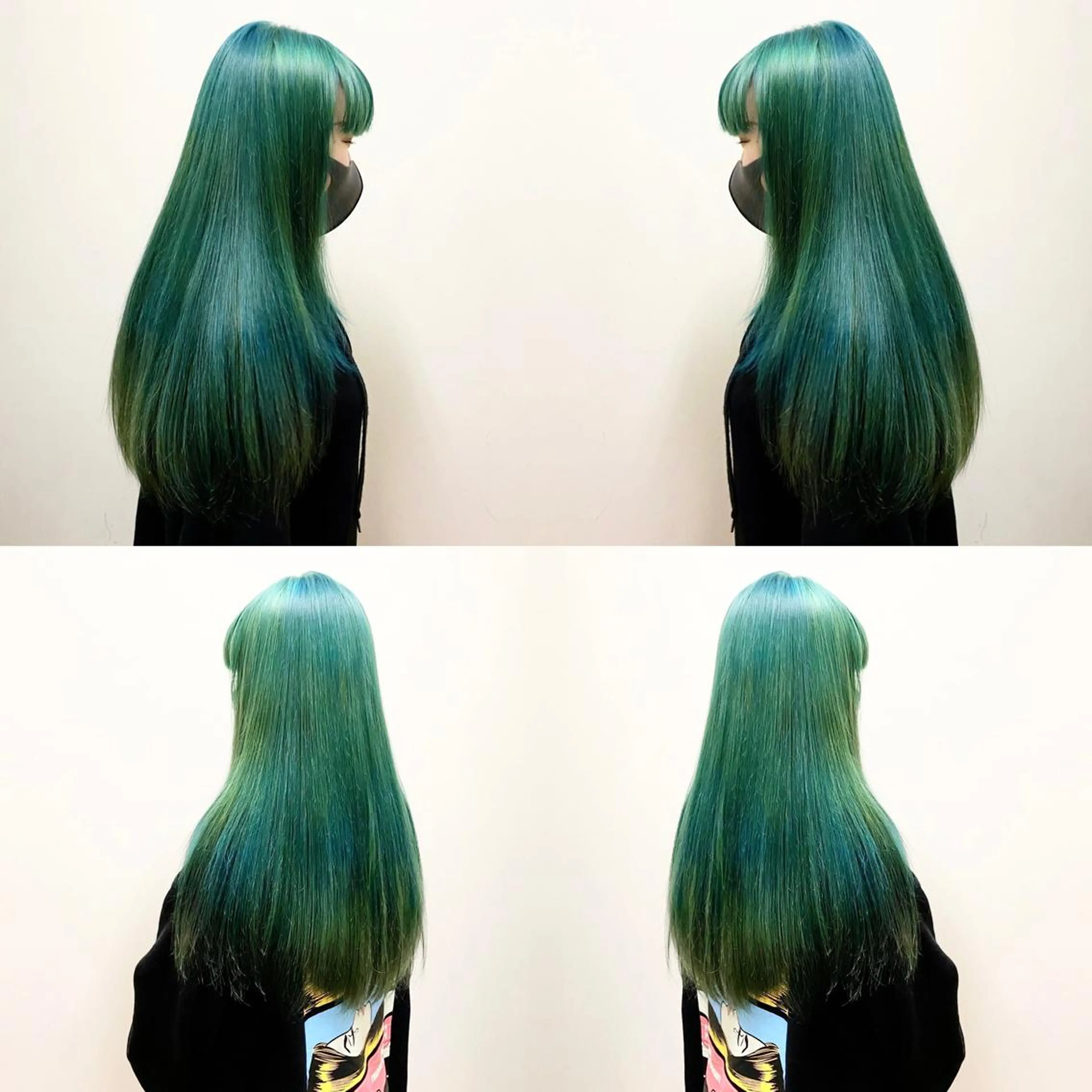 ロング カラー ヘアカラー トリートメント "PEPPU "所属・🌈推し色派手髪 ハイトーンShinのヘアスタイル