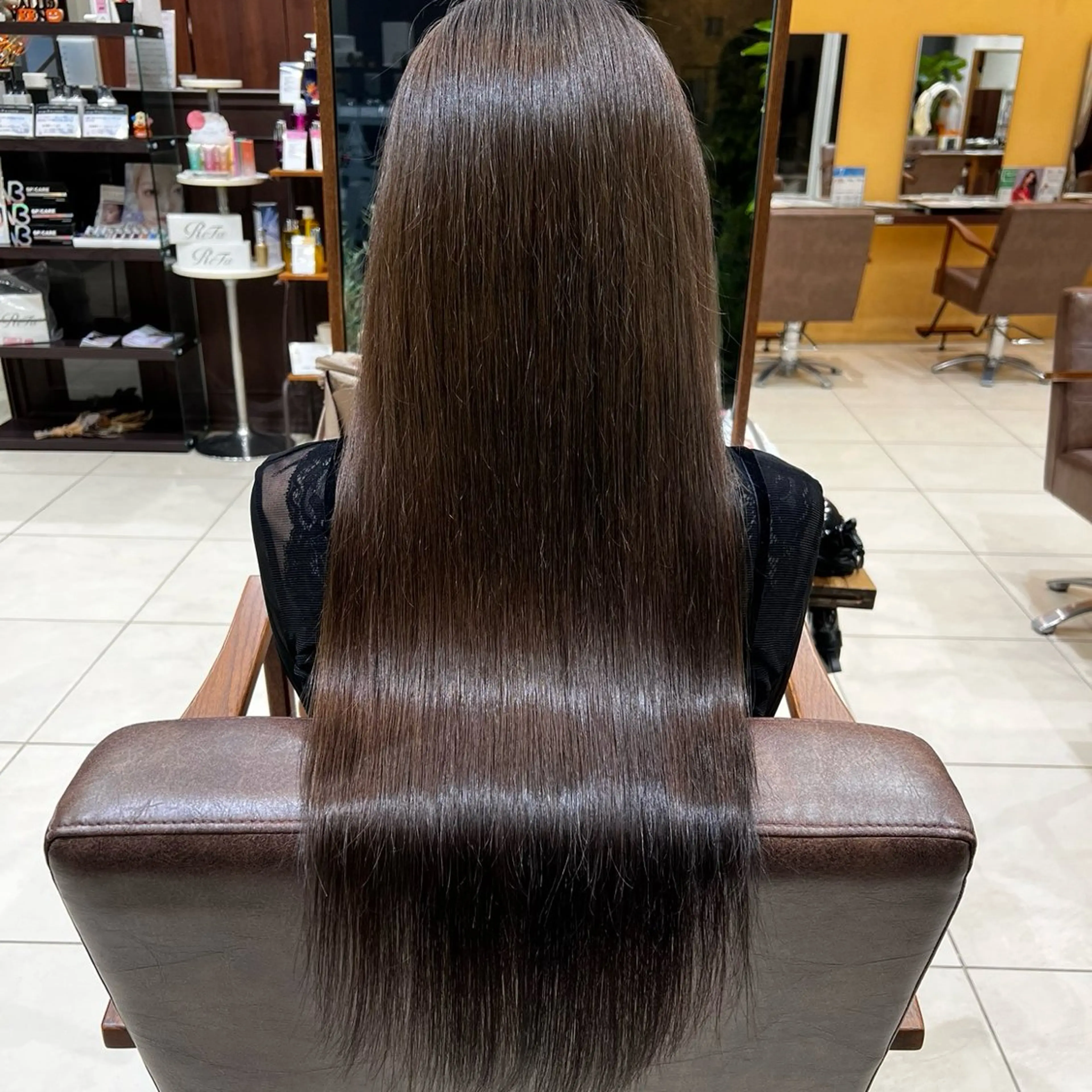 ロング トリートメント 福川優月 /レイヤー /透明感カラーのヘアスタイル