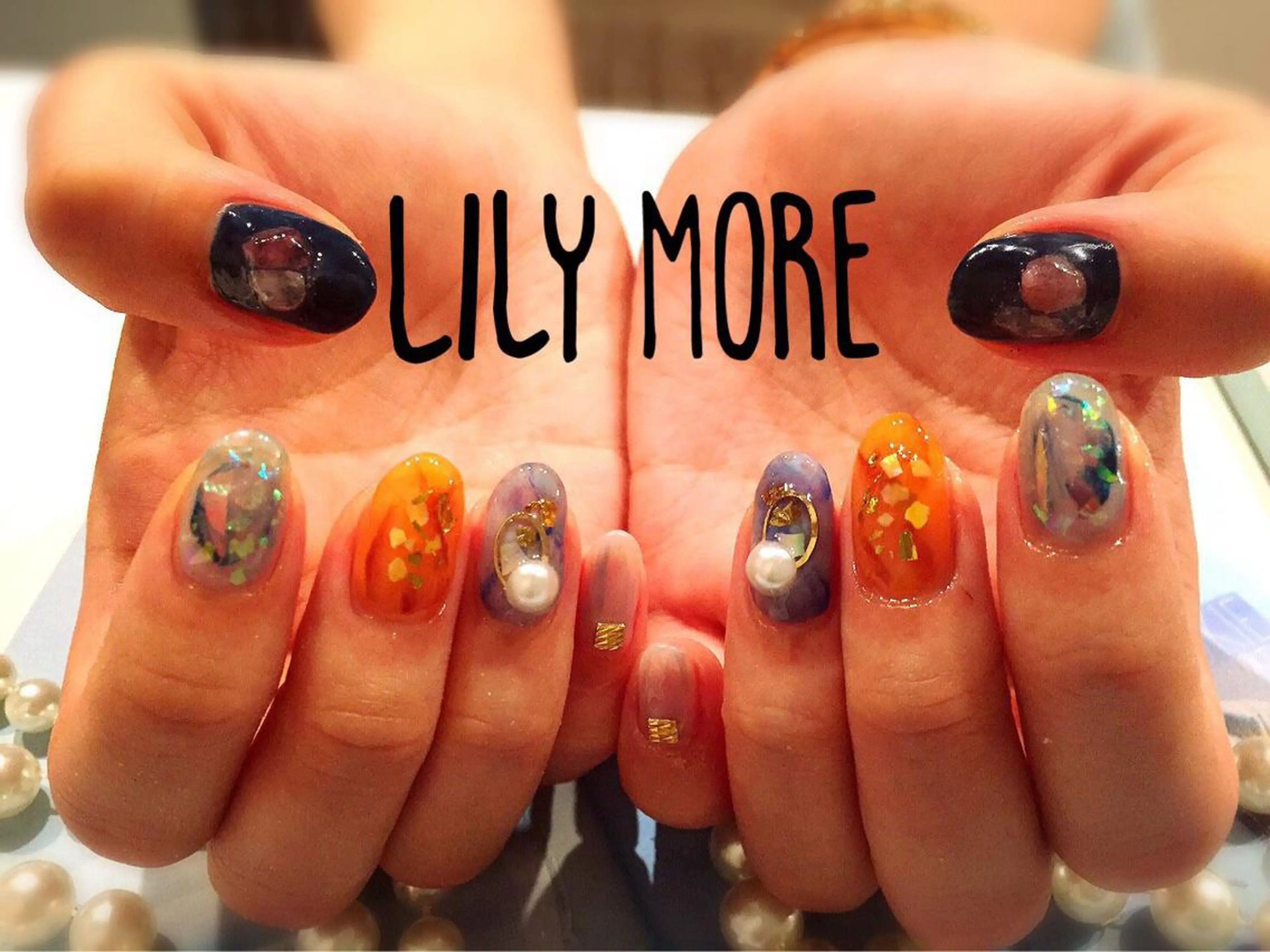 ネイル ニュアンスネイル Lily closetのネイルデザイン