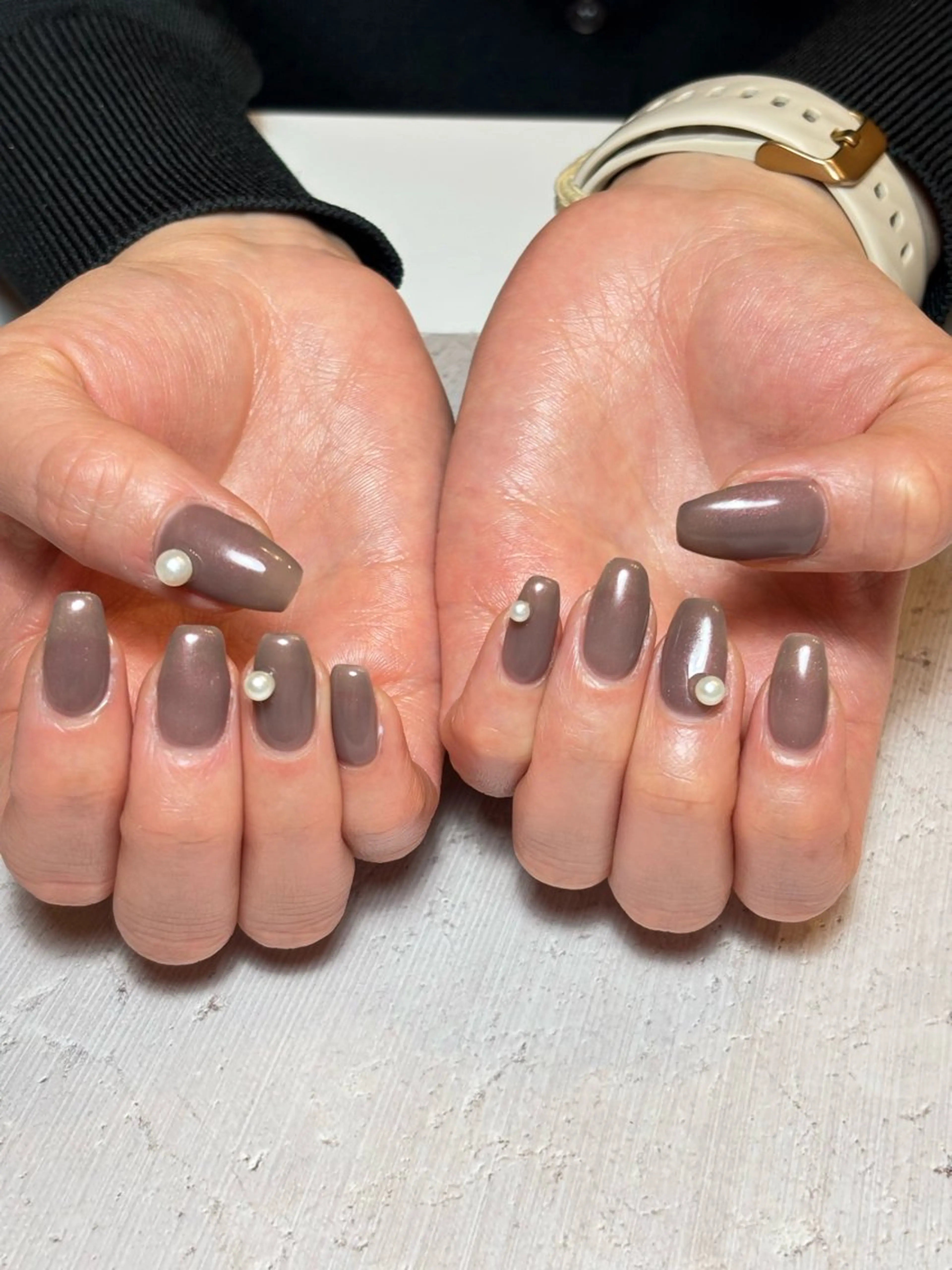 ネイル ハンドネイル 福山 千尋のネイルデザイン