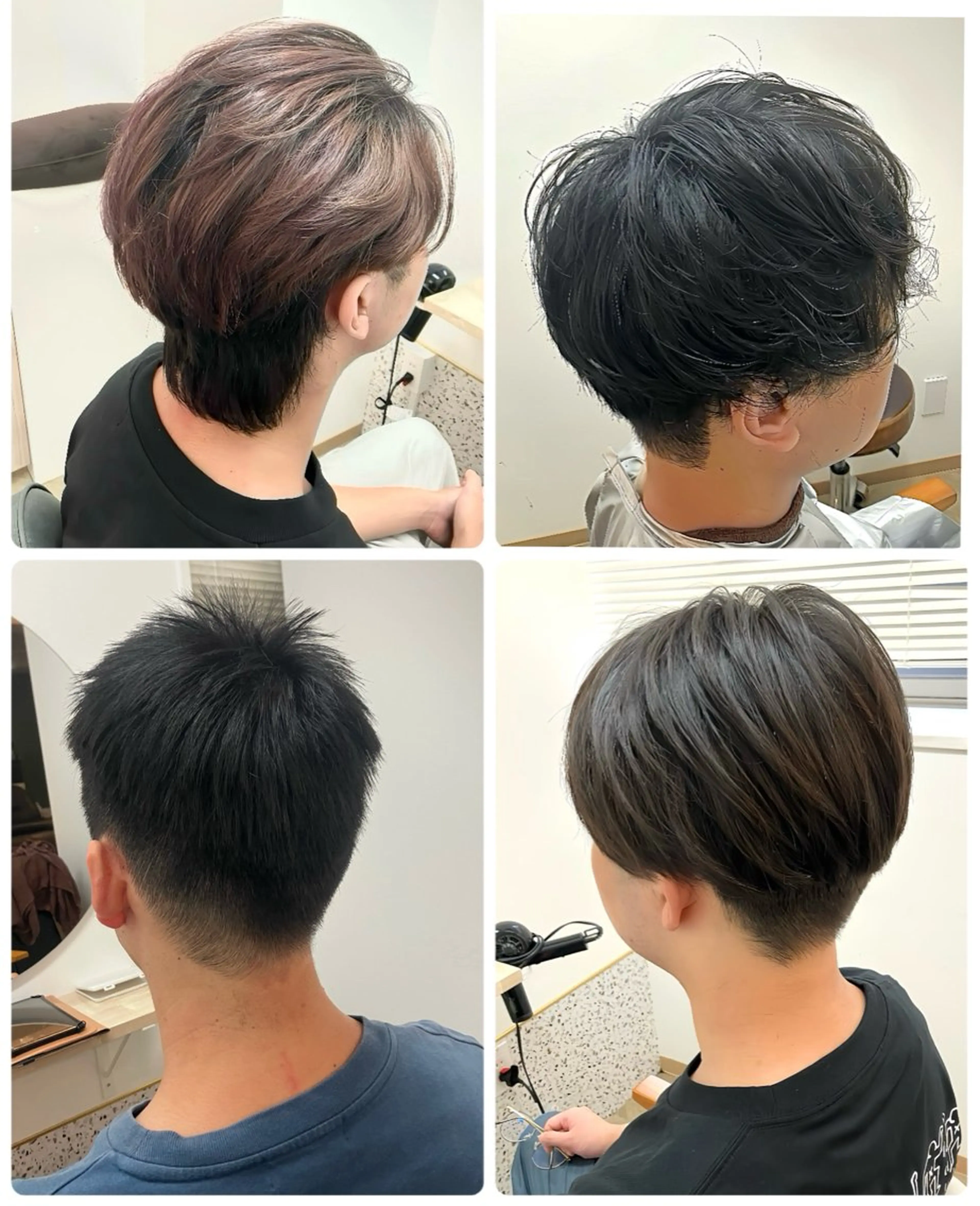 メンズ ウルフ・ハイレイヤー 🌟ナカノ・ユウヤのヘアスタイル