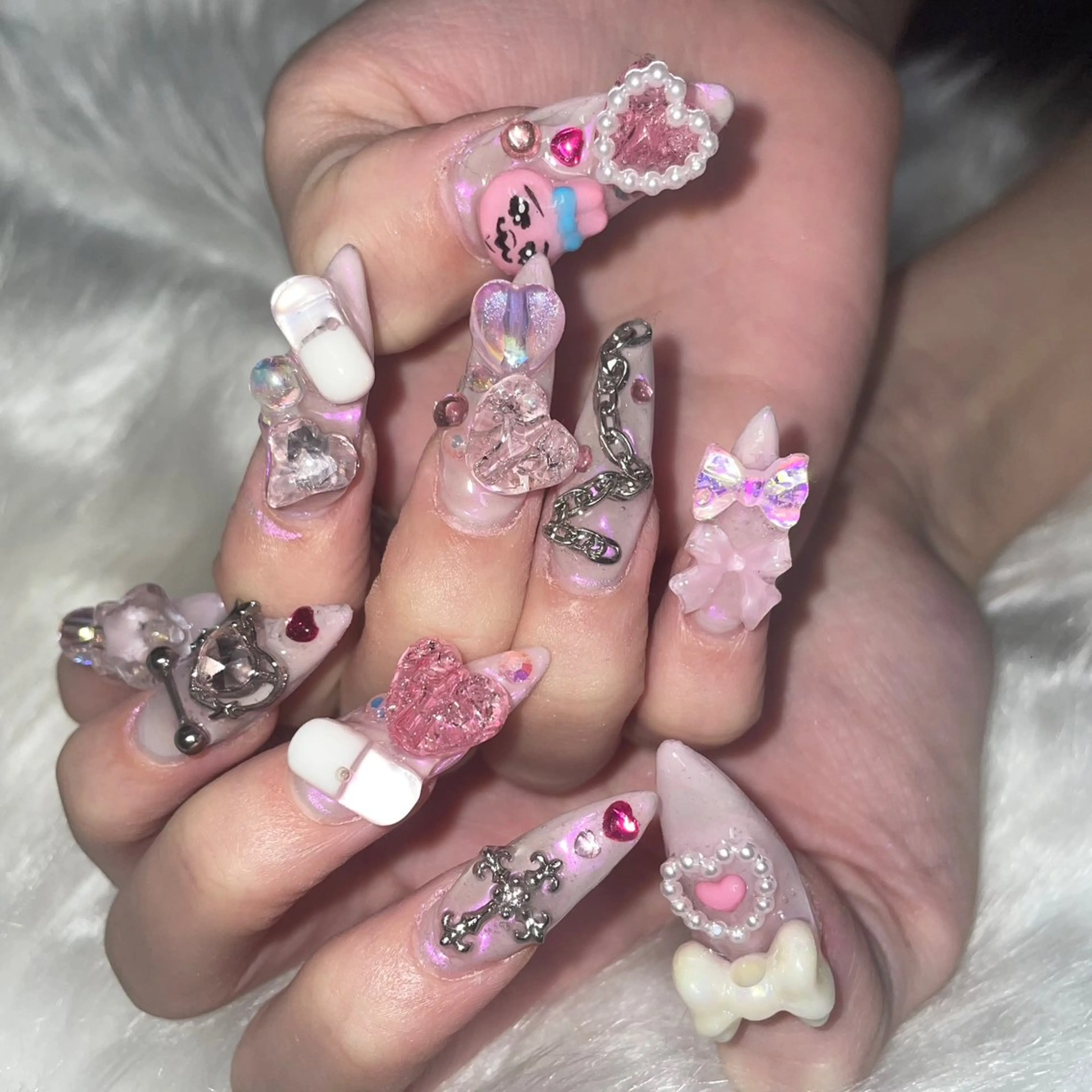 チップ長さだしパーツつけ放題の写真