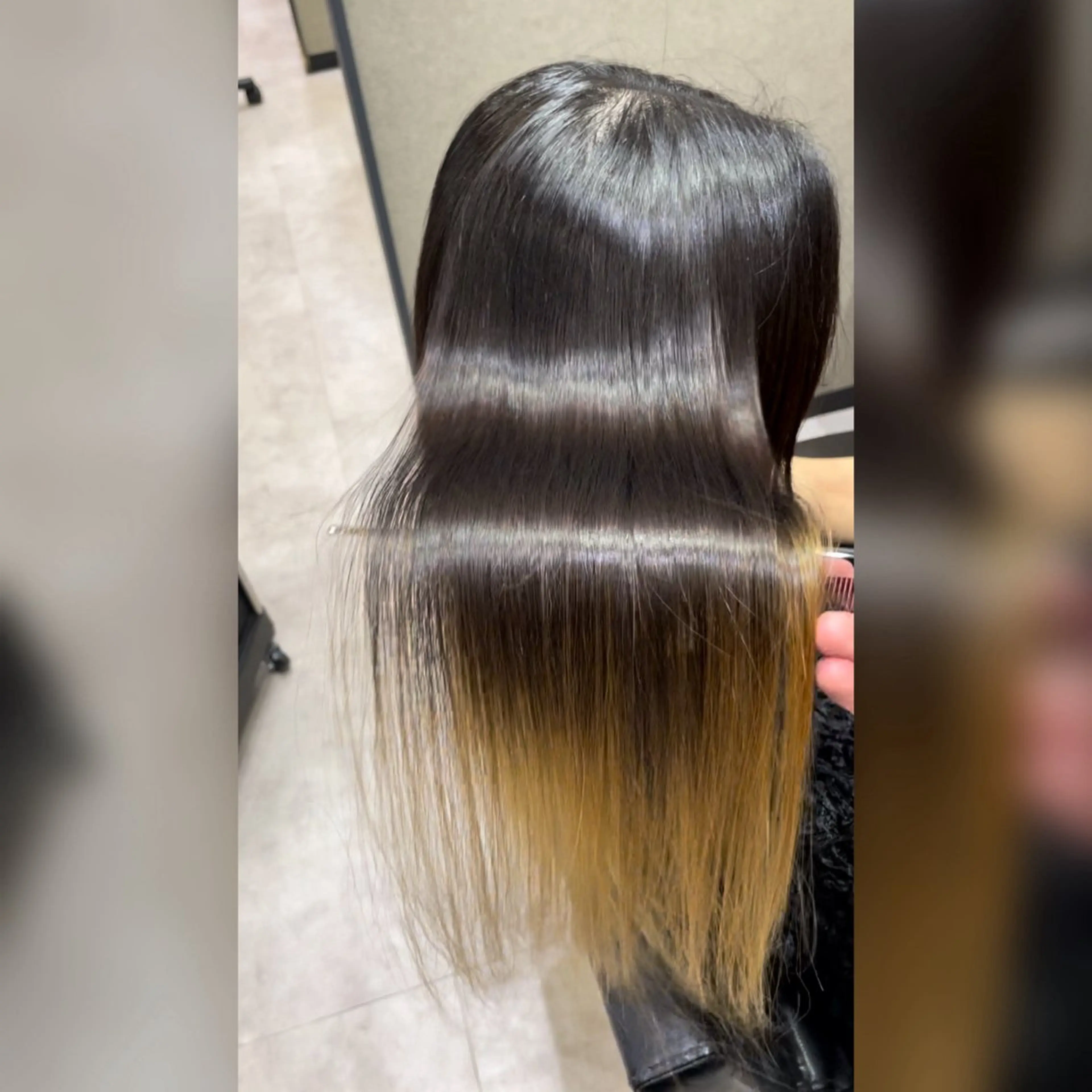 🫧美髪矯正【ハイダメージ限定】🫧＋トリートメント　※ブリーチ毛、ホームカラーをしている方限定です✨（カット無し）の写真