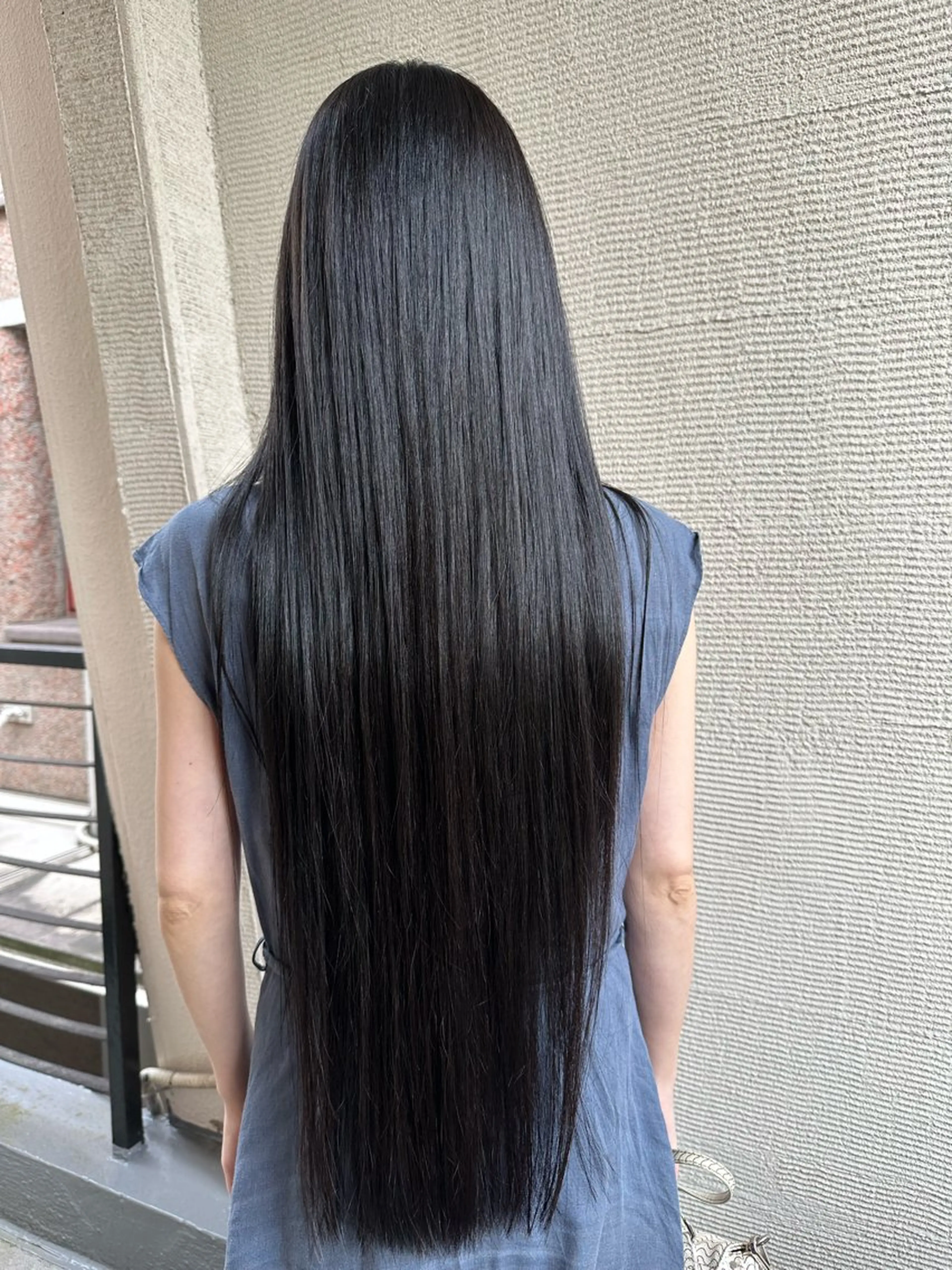 ロング カラー カット ヘアカラー トリートメント 庭山 理沙のヘアスタイル