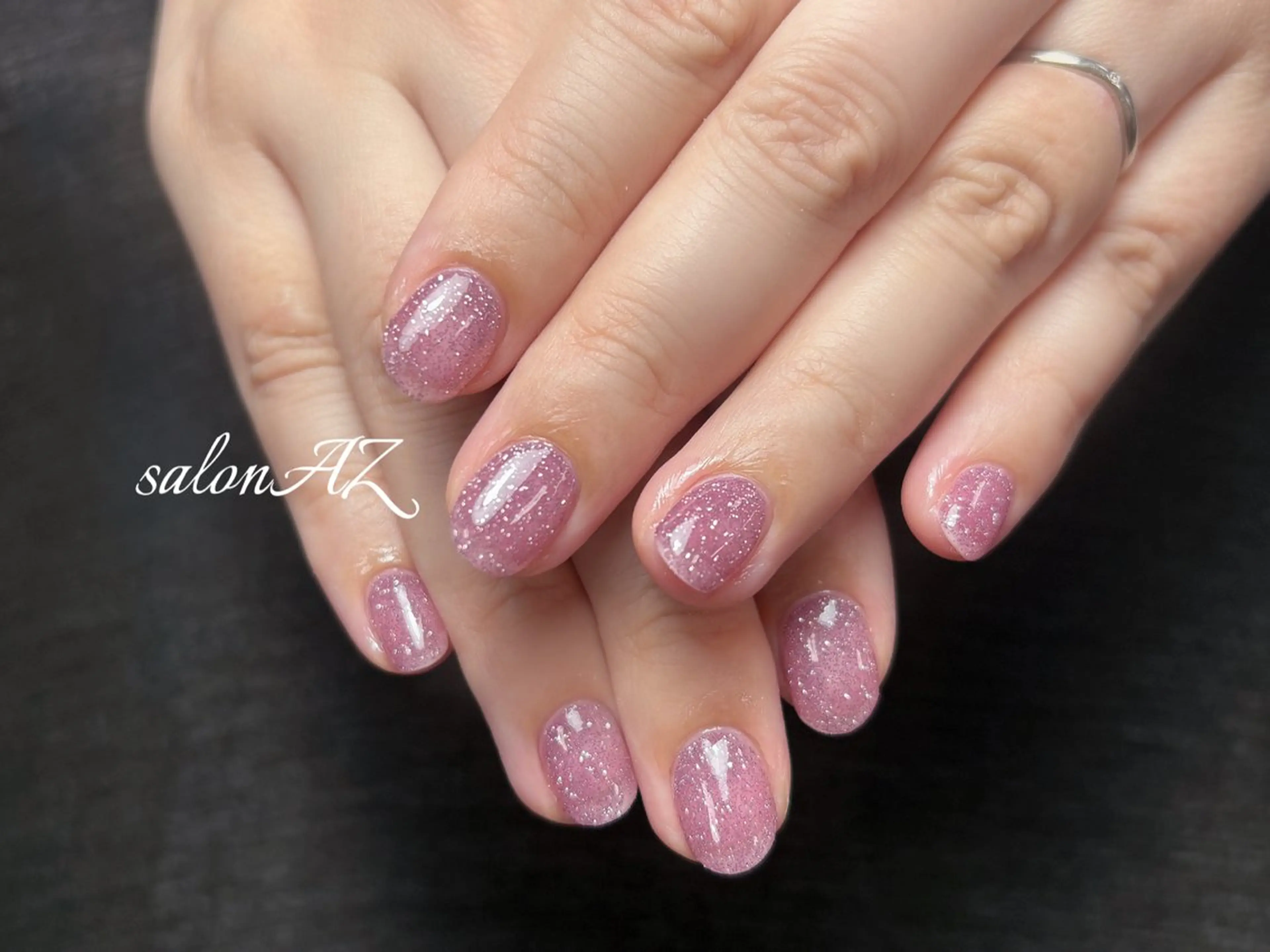 ネイル アートネイル 長さ出し フットネイル フレンチネイル ジェルネイル salon AZのネイルデザイン