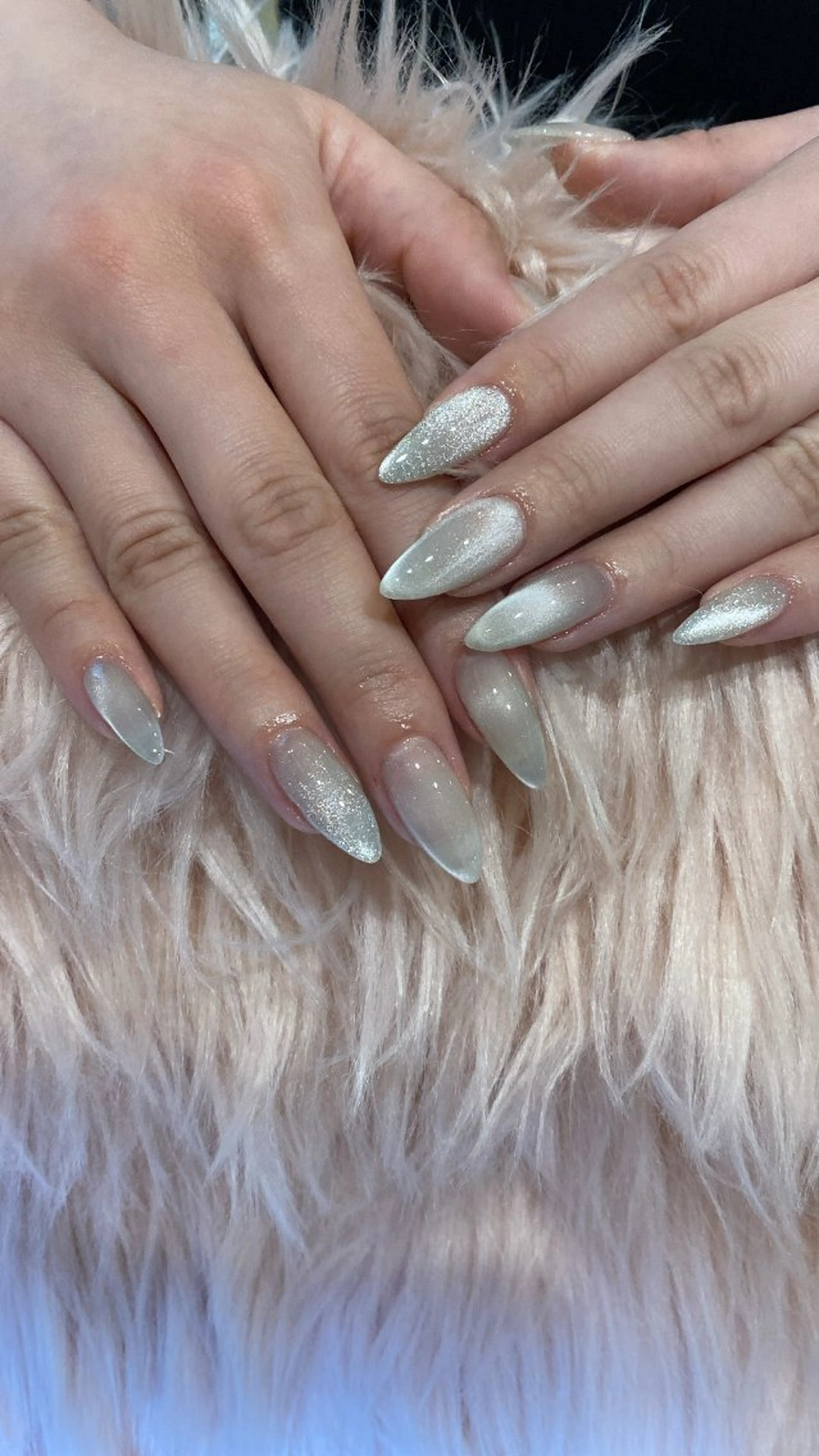 ネイル ハンドネイル crystal ⭐︎ colorのネイルデザイン