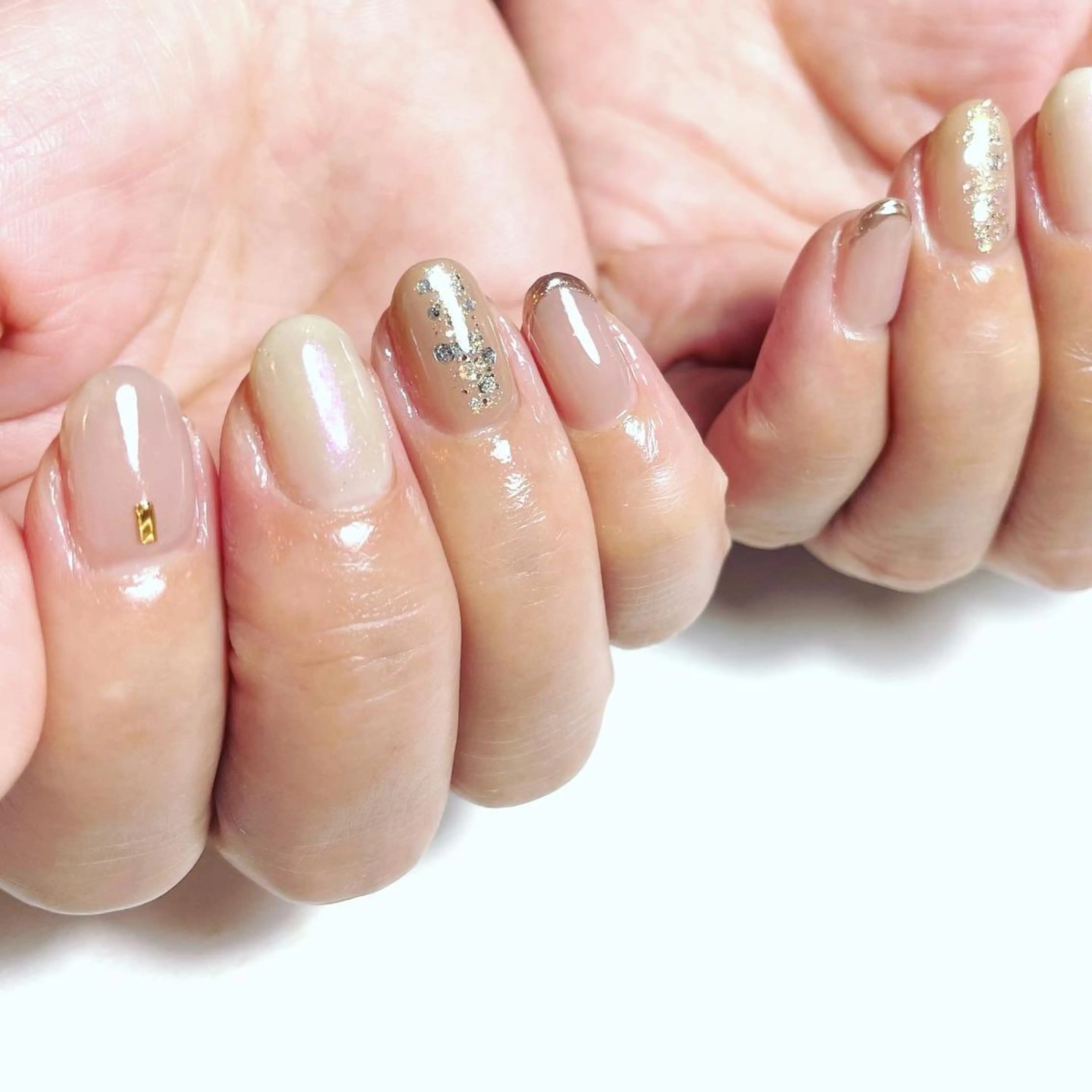 ネイル ピンク le_rire _nailのネイルデザイン