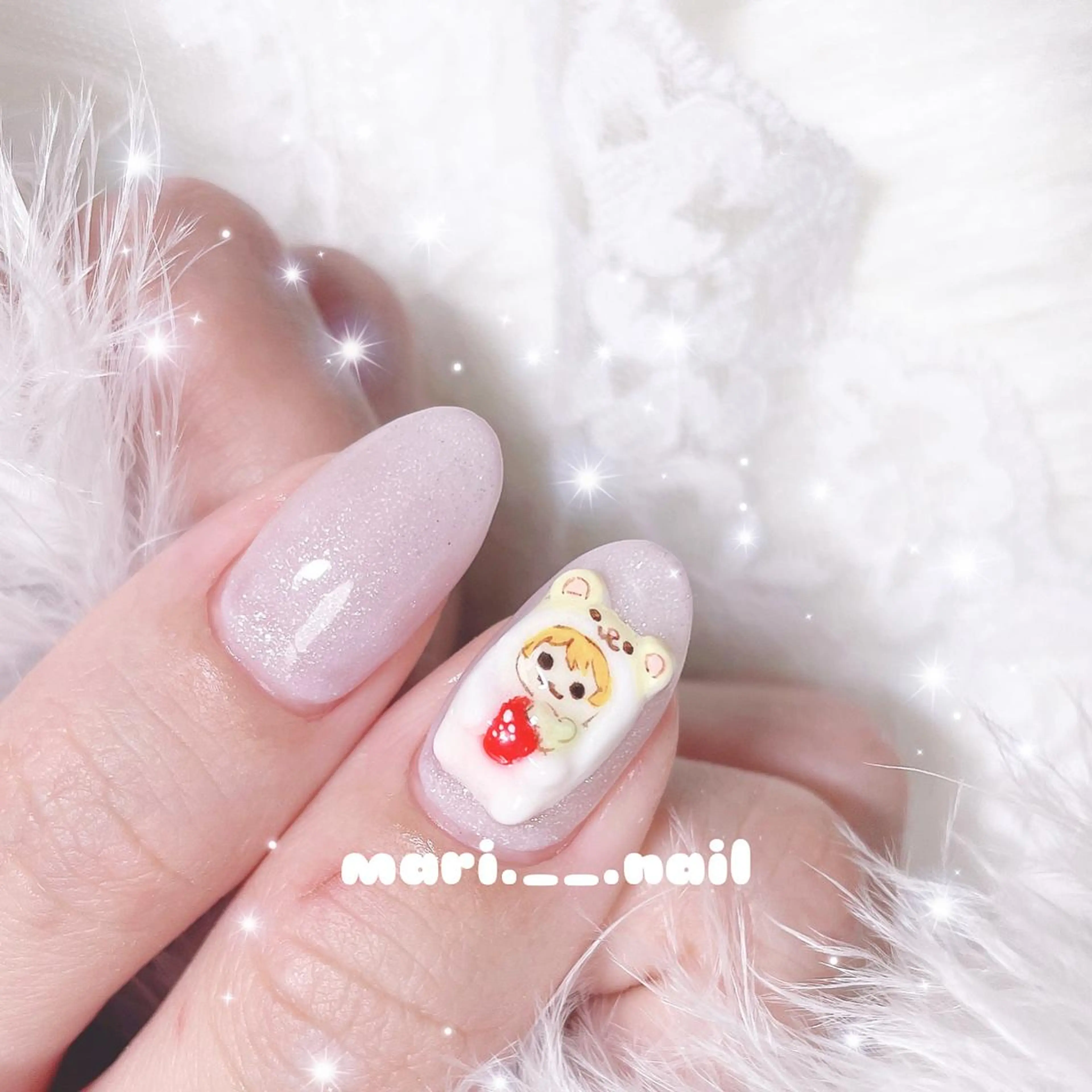 ネイル 🎀 Mayu 🎀痛ネイルのネイルデザイン