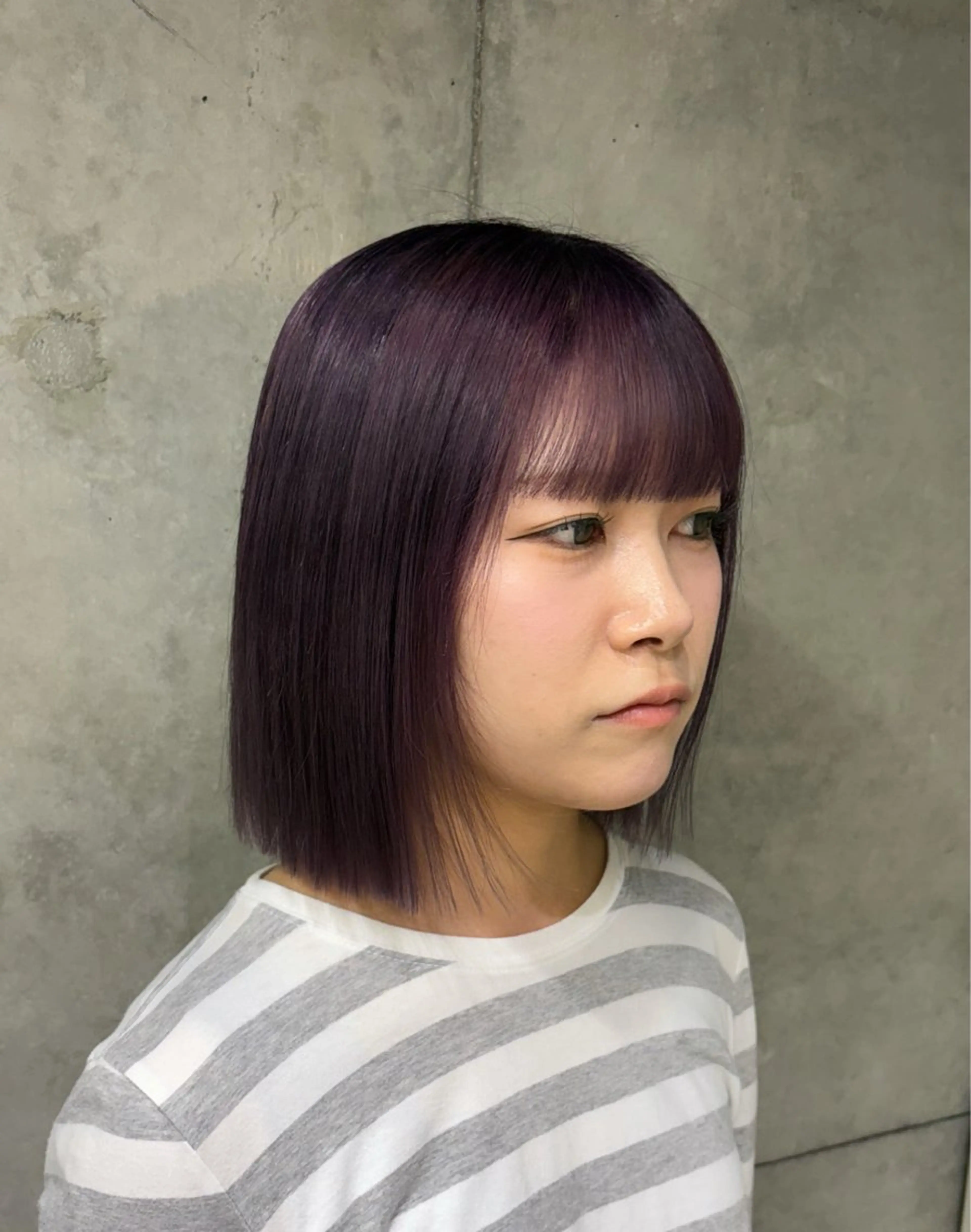 ショート カラー バイオレットカラー ヘアカラー 茅ヶ崎/ハイトーン/ Ramuのヘアスタイル