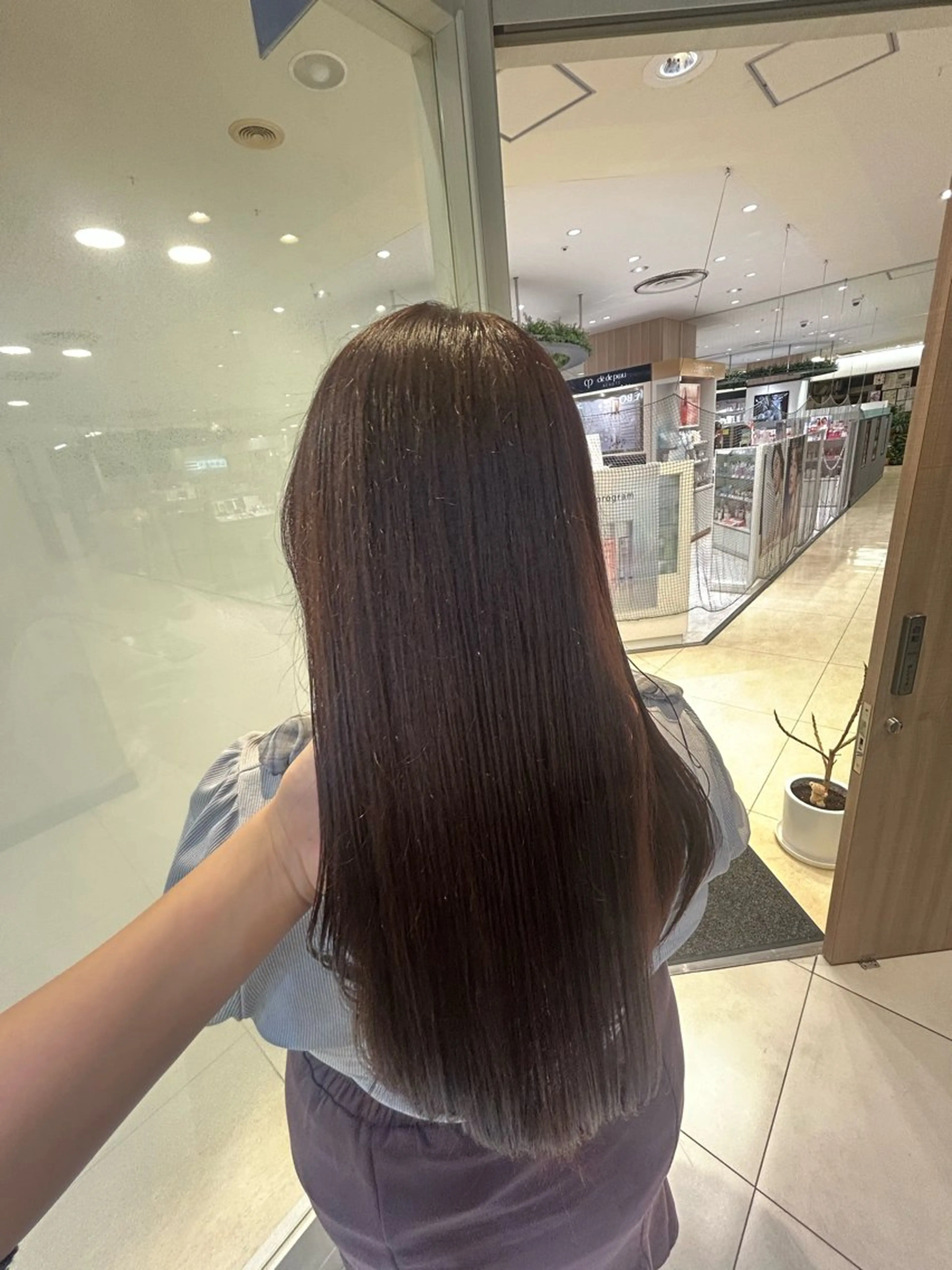 ロング カラー カット ヘアカラー トリートメント 縮毛矯正/髪質改善/ 艶髪ササキナツミのヘアスタイル