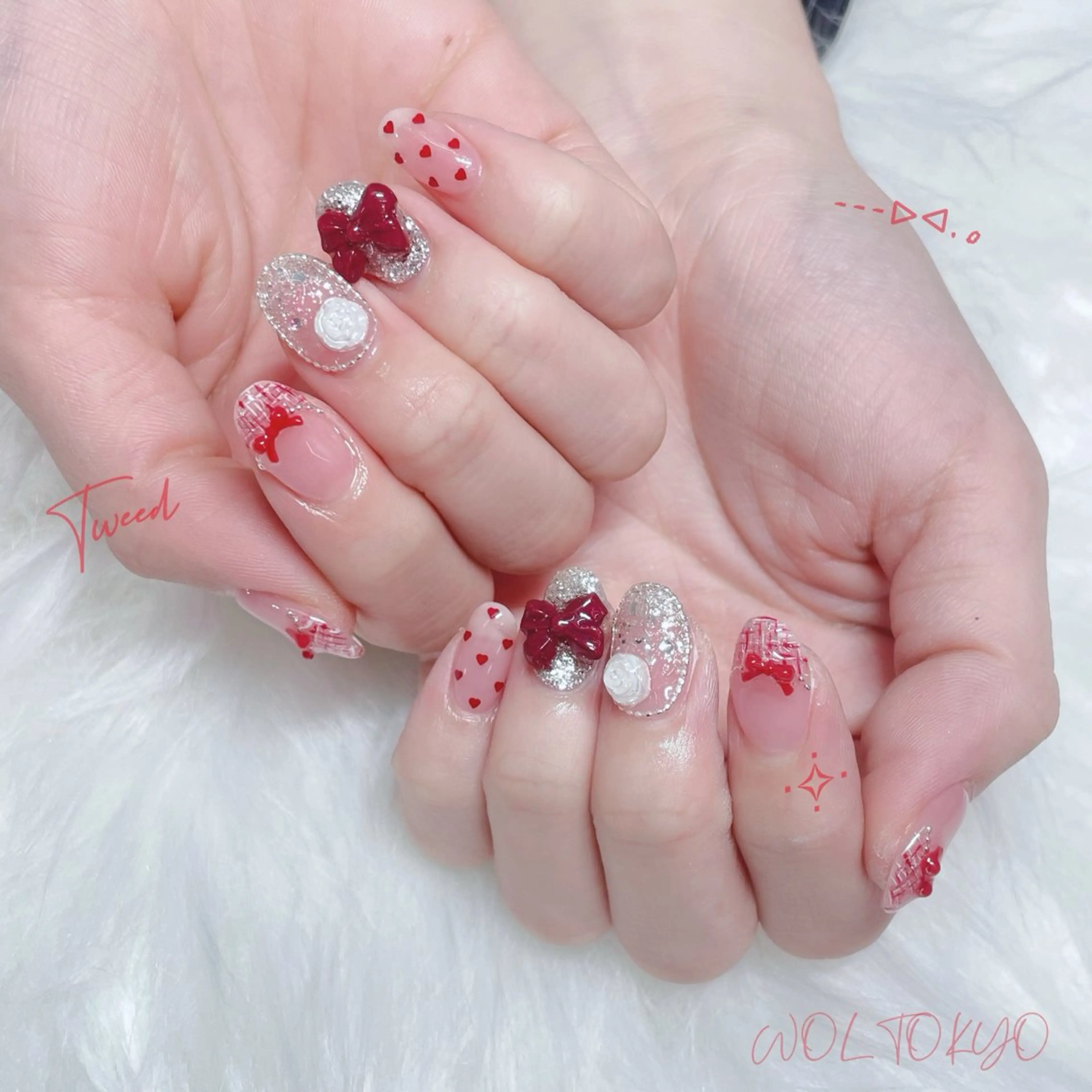 ネイル ハンドネイル WOLTOKYO池袋 💕maiのネイルデザイン