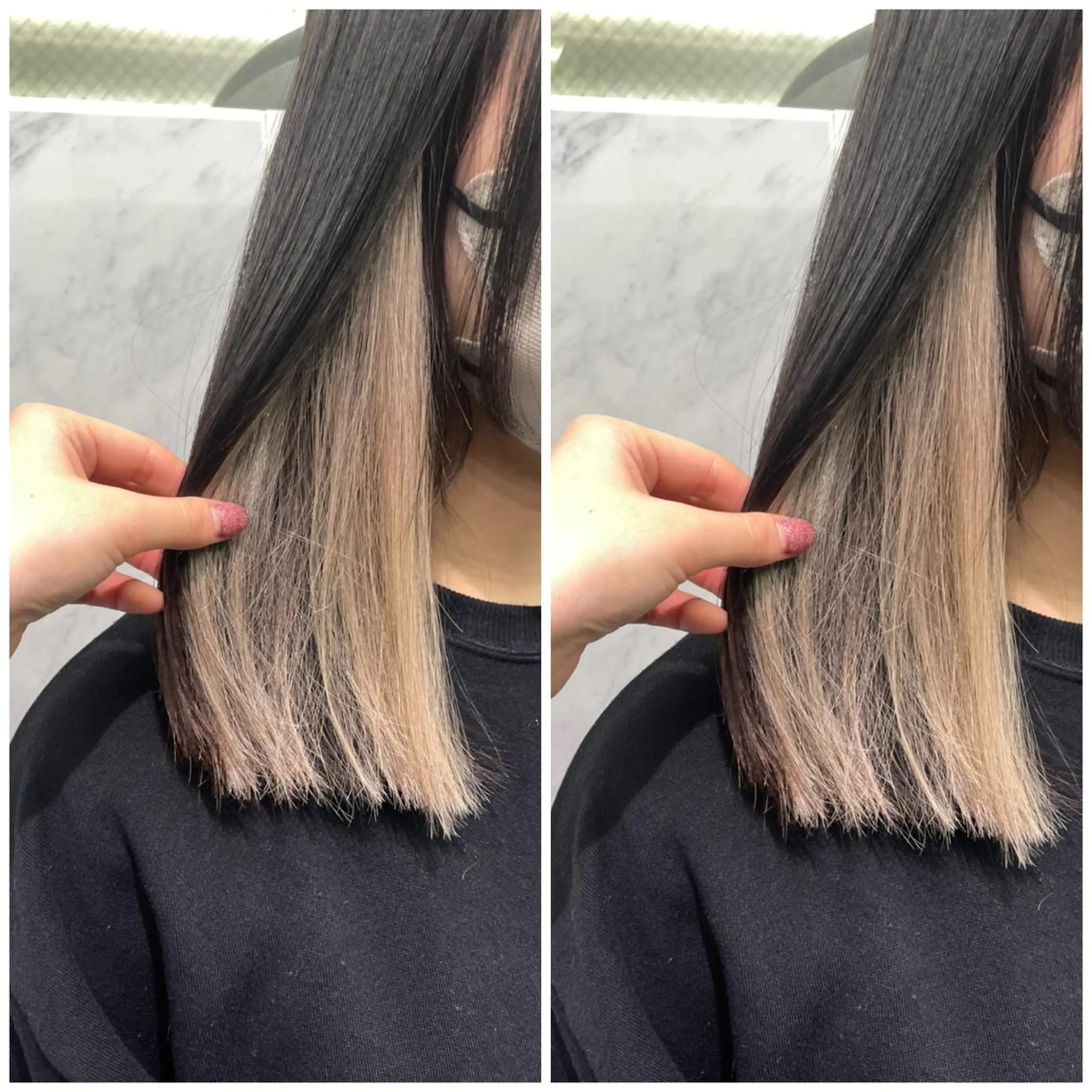 ミディアム エクステ 🦋プルエクステ ARISA🦋のヘアスタイル