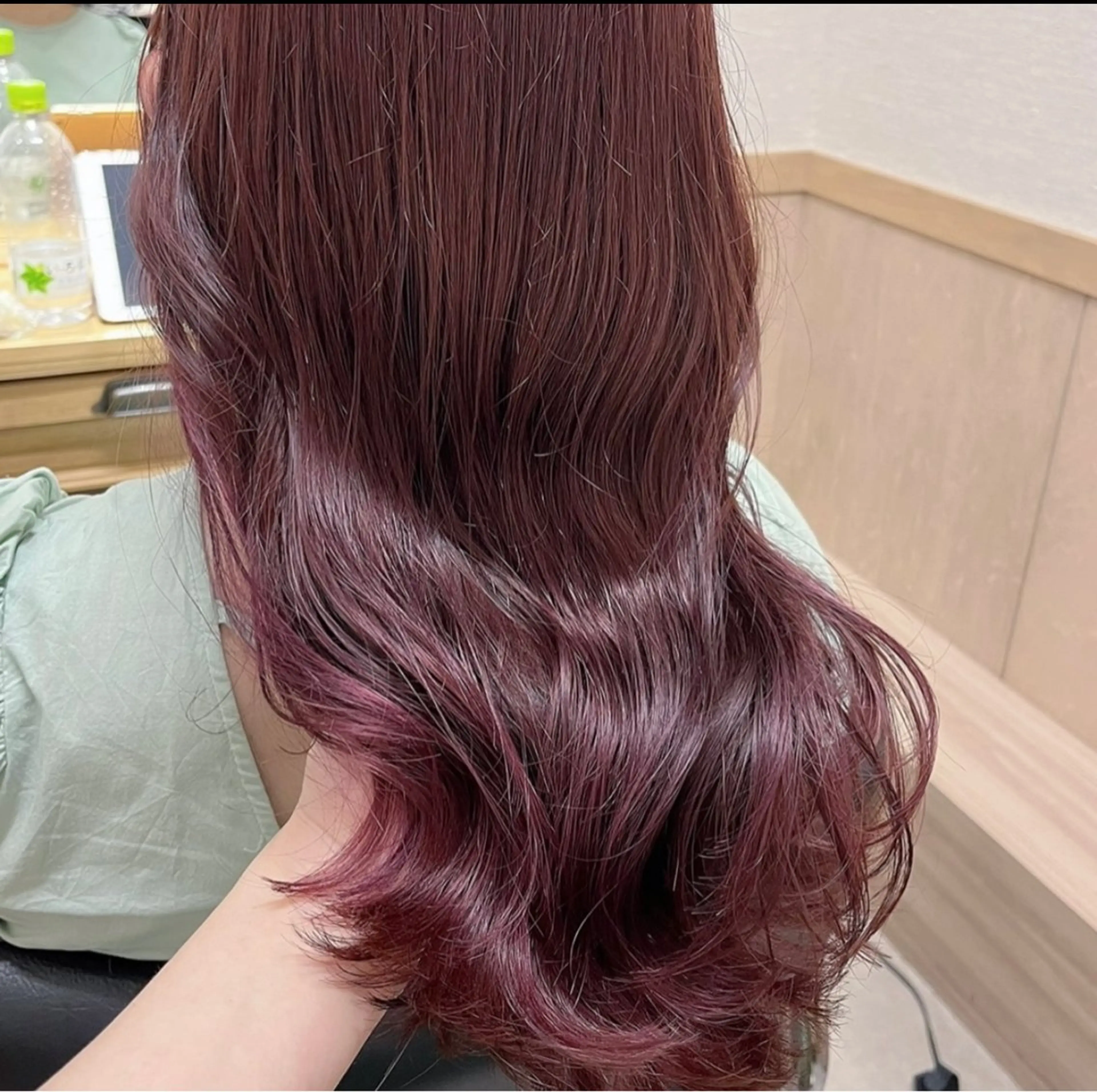 カット+ブリーチなしダブルカラー( ブリーチありもOK)+色持ち抜群ケアトリートメントの写真