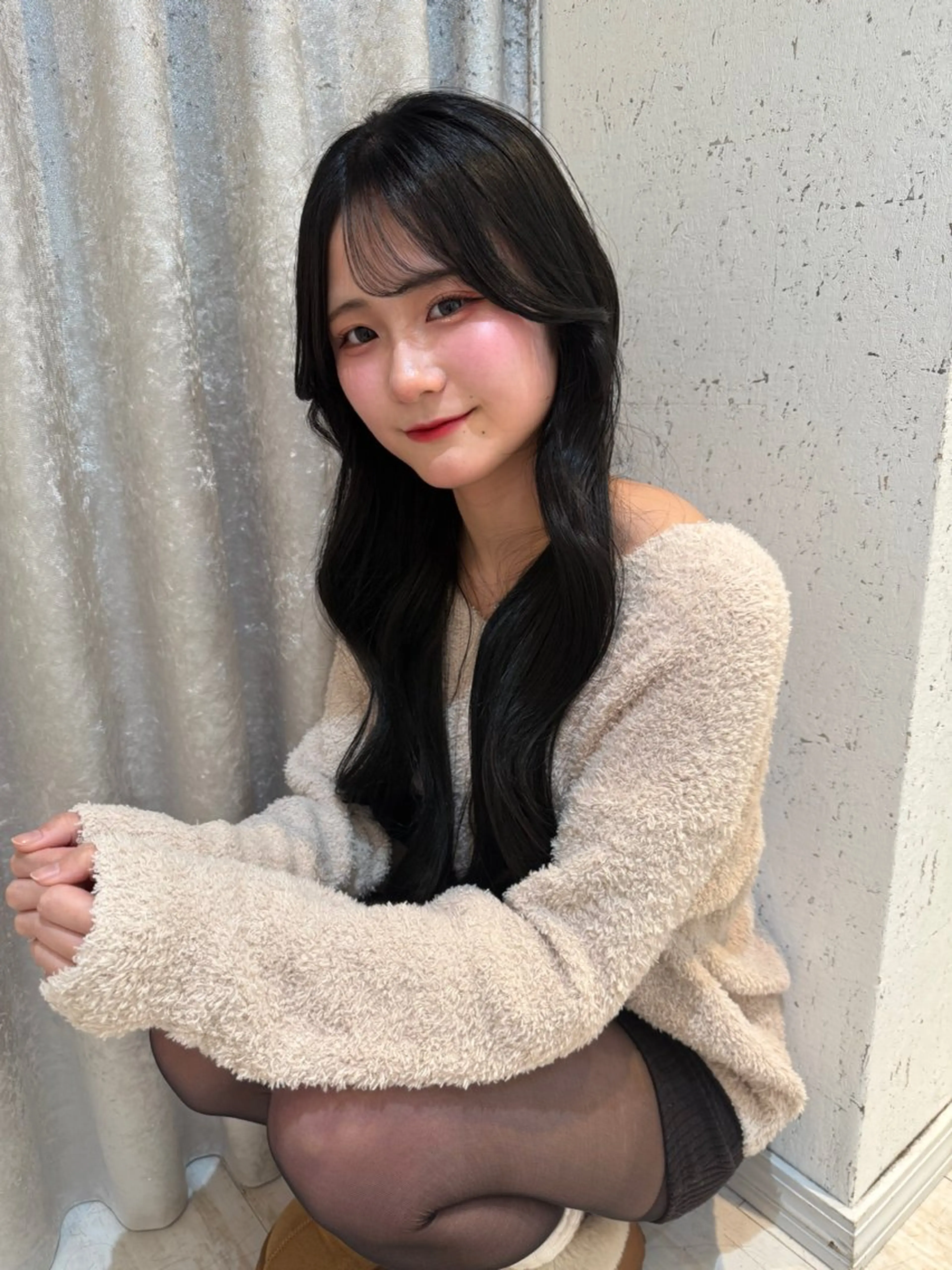 ロング カラー 似合わせカット カット ヘアカラー トリートメント mai / linoah˚✧のヘアスタイル