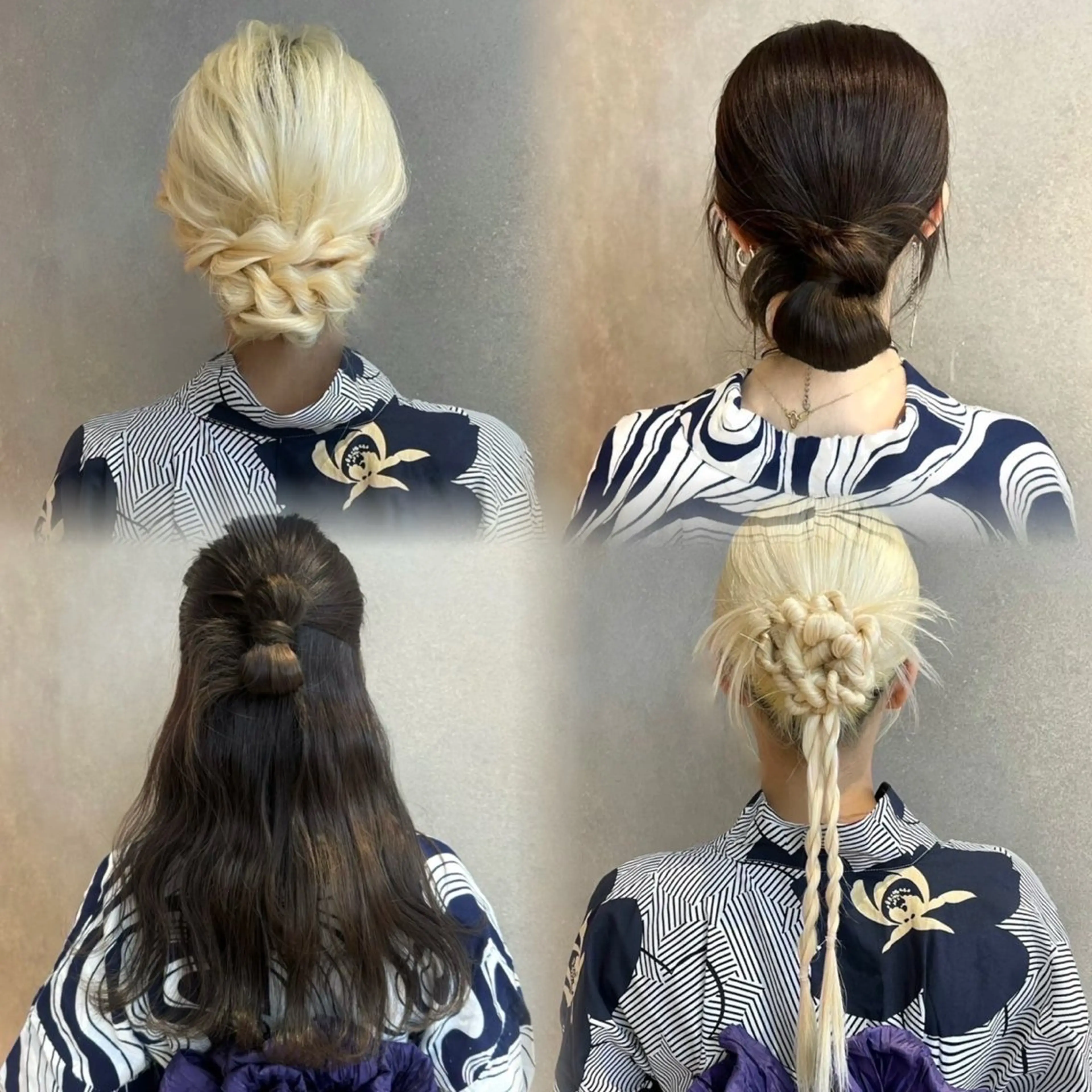 【U24限定‼️】4種から選べる浴衣ヘアアレンジ🎇✨️の写真