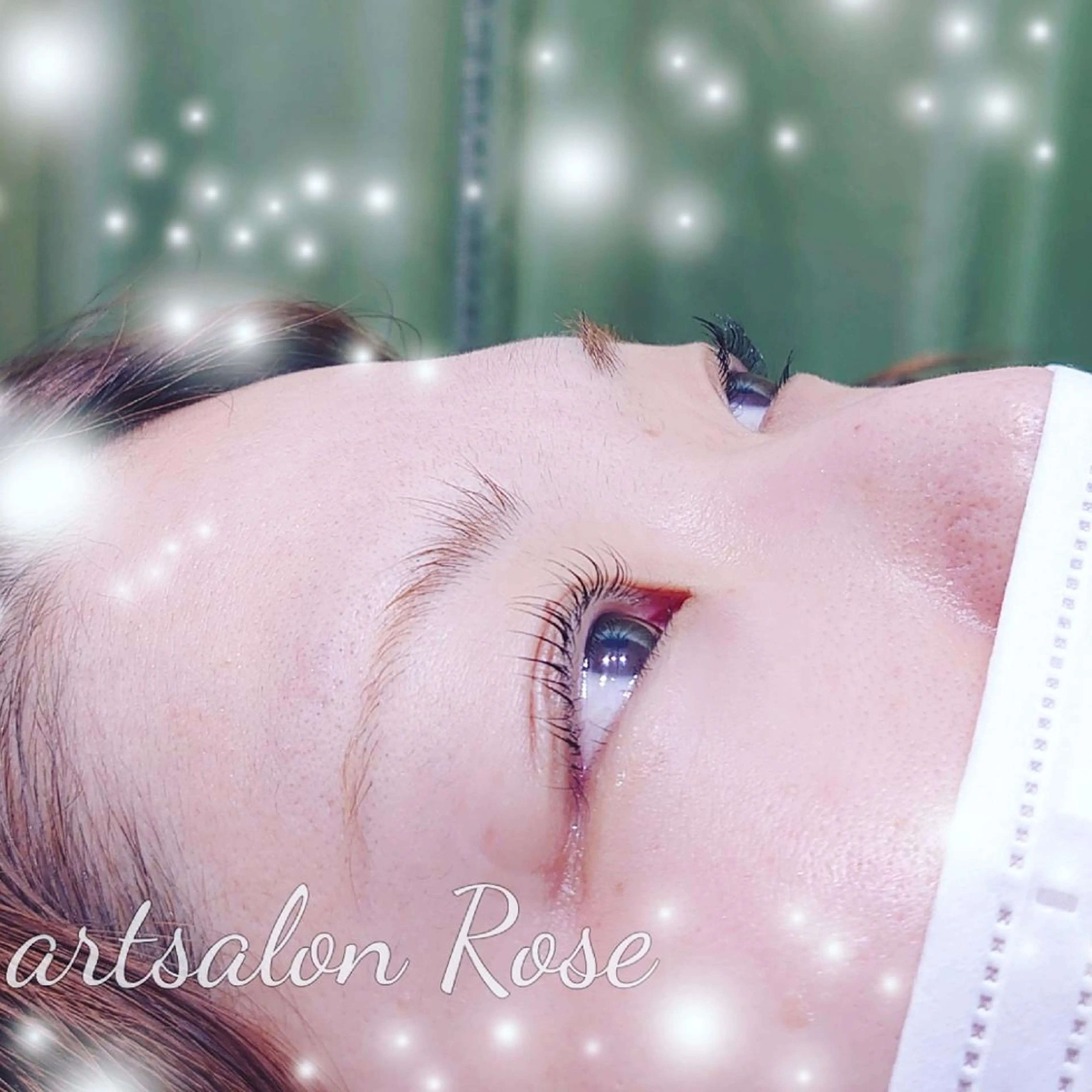 マツエク・マツパ パリジェンヌラッシュリフト まつげパーマ マツパ アートサロン ロゼ　AIのマツエク・マツパデザイン