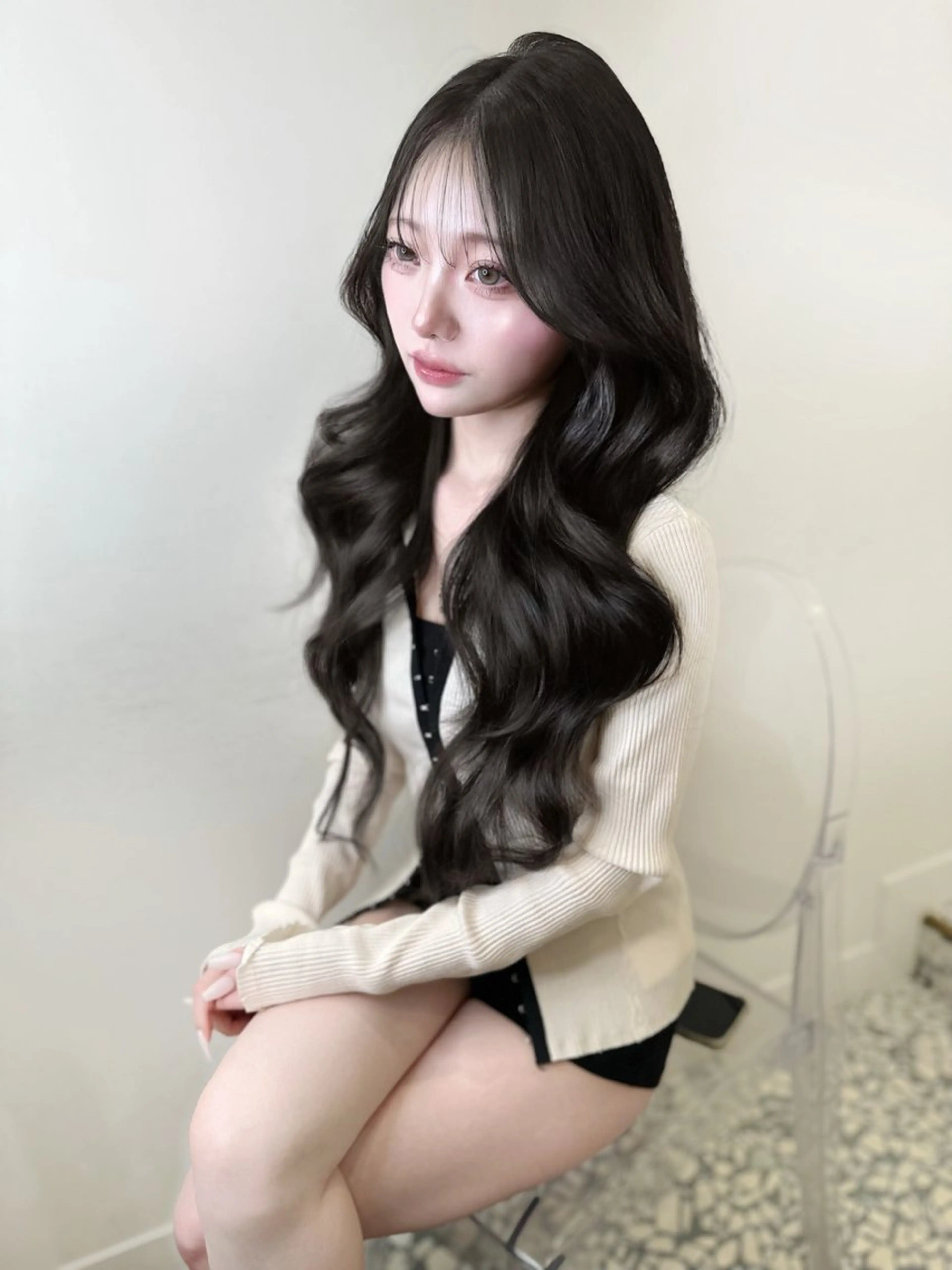 【🎀残り1名様ミニモ限定🎀】最高級人毛100%シールエクステ80本つけ放題💞🪽の写真