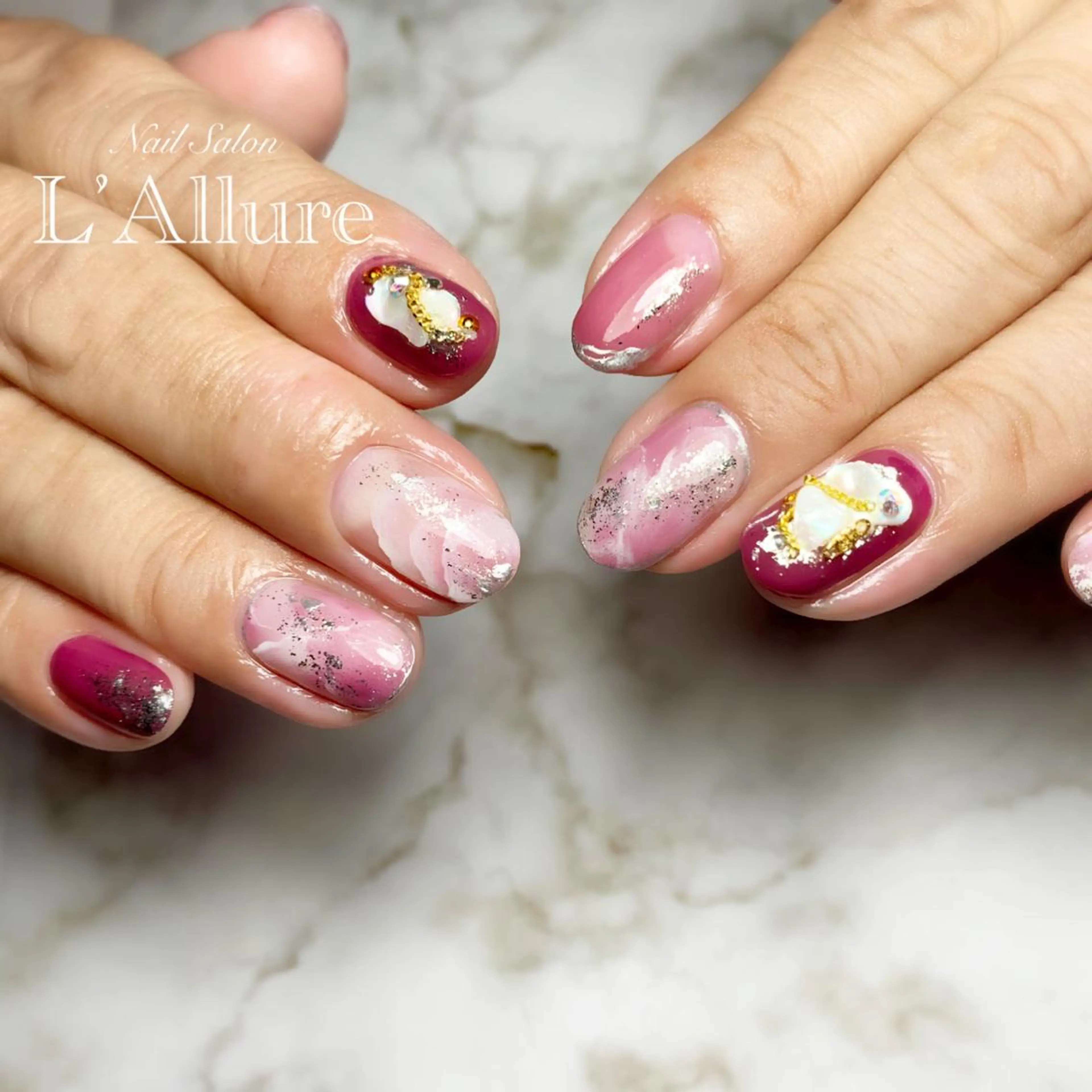 ネイル ハンドネイル Nail Salon L’Allureのネイルデザイン