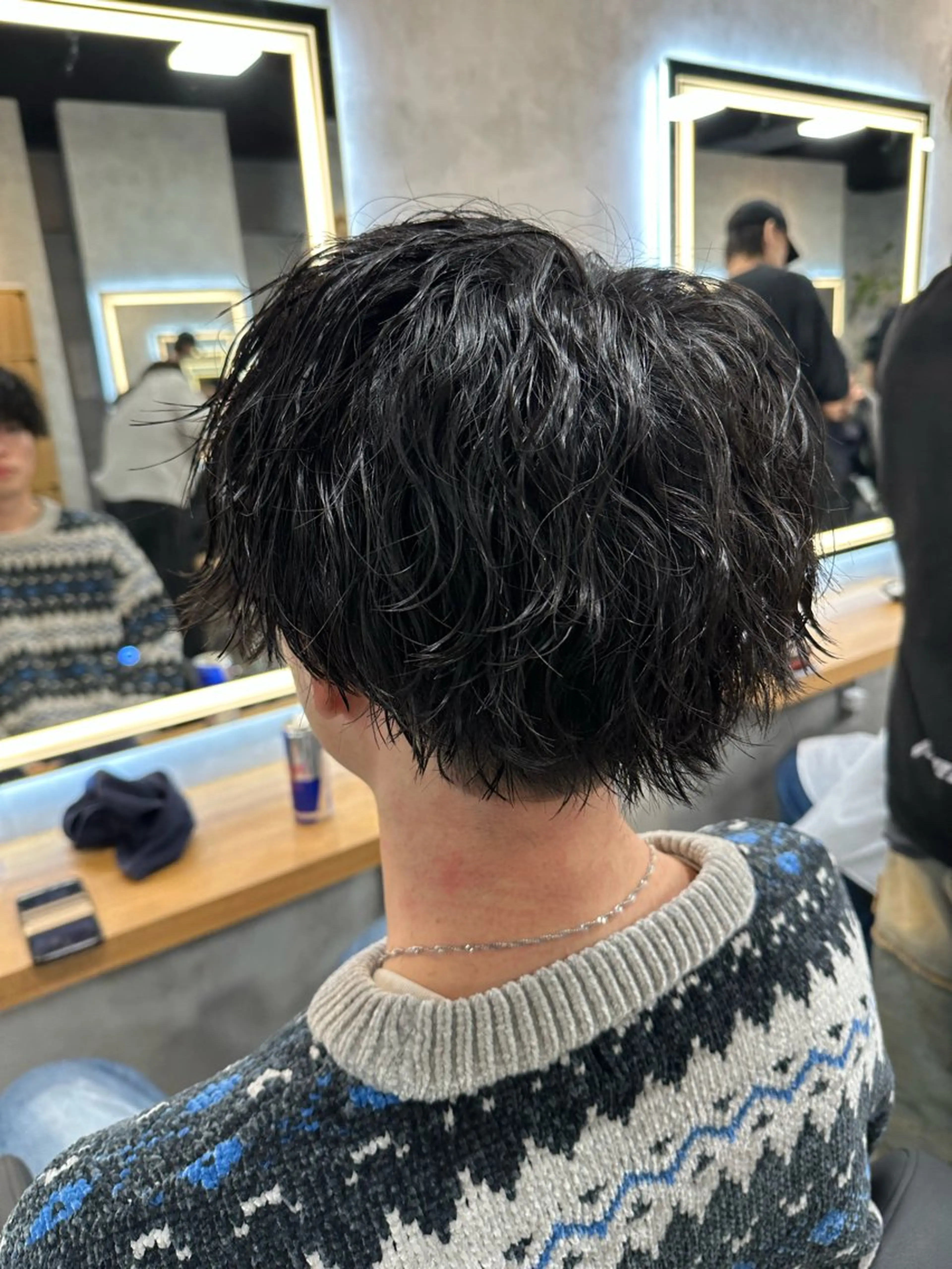 パーマ メンズ 波巻きパーマ カット パーマ 札幌美容室 /光👑のヘアスタイル