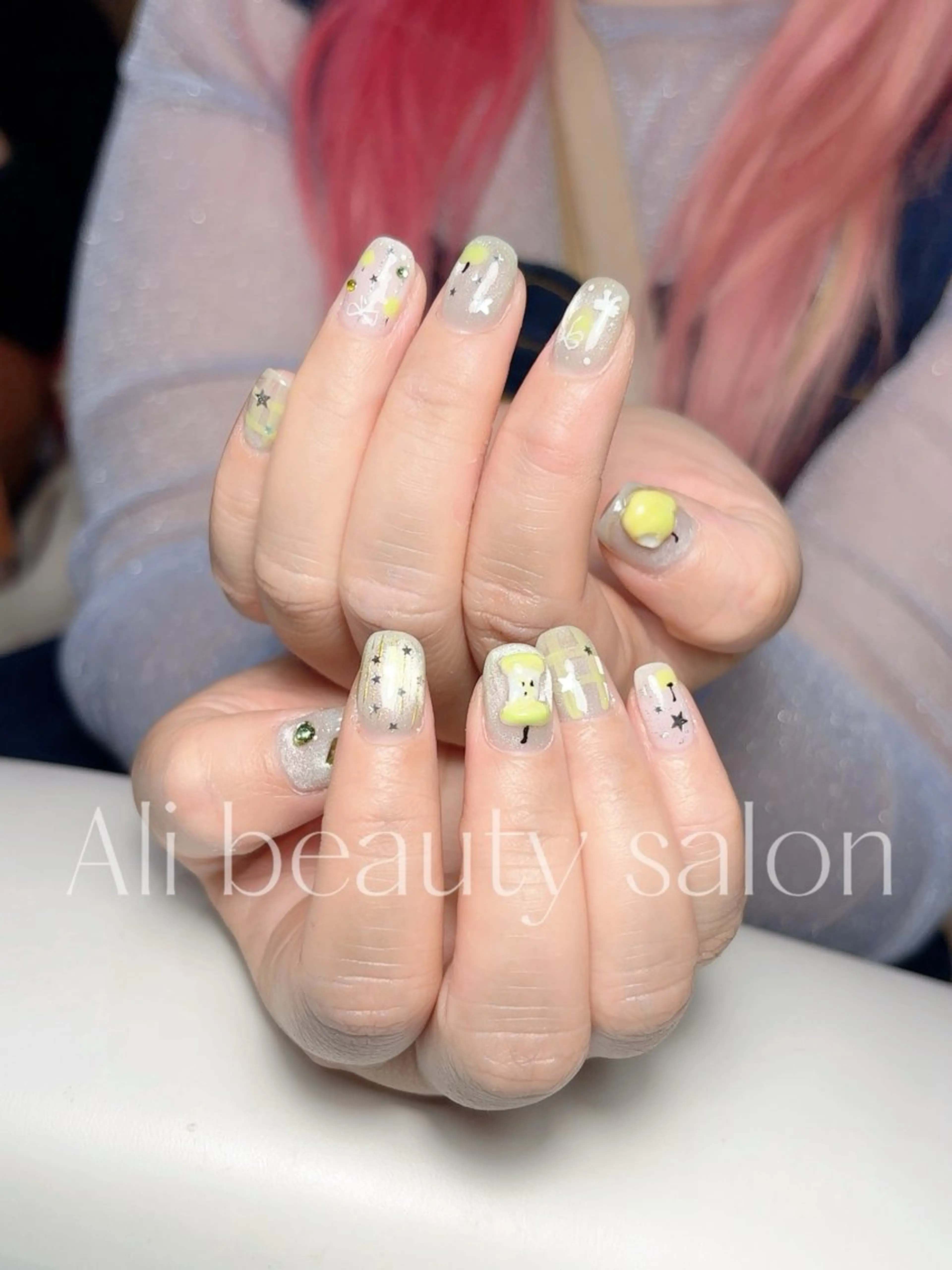 ネイル マグネットネイル ハンドネイル Ali 新小岩 ネイル専門のネイルデザイン