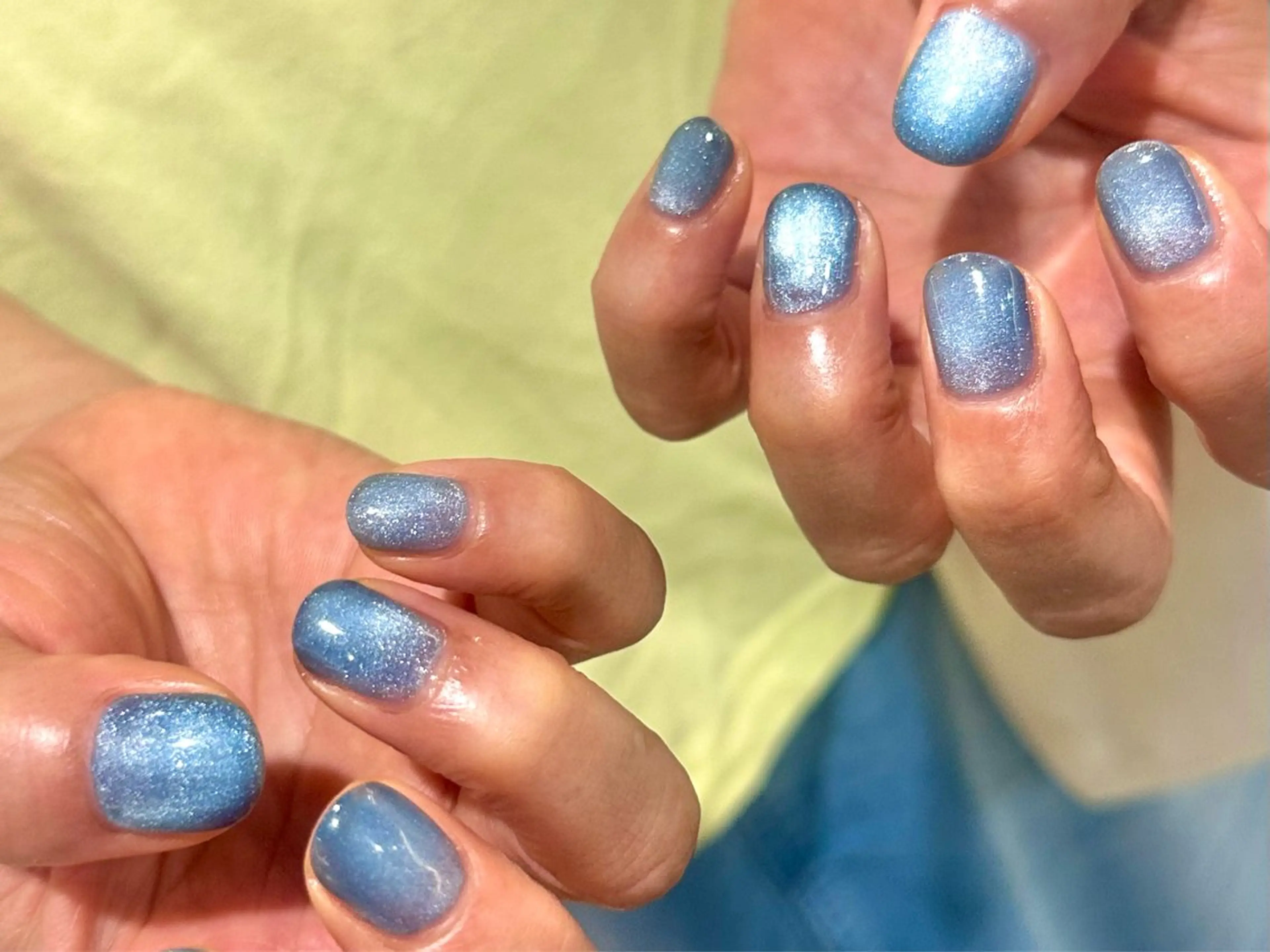 ネイル マグネットネイル マグネットワンカラー ワンカラーネイル ハンドネイル エムスラッシュセンター南sol所属・kano🫧 指名No.1💫のネイルデザイン