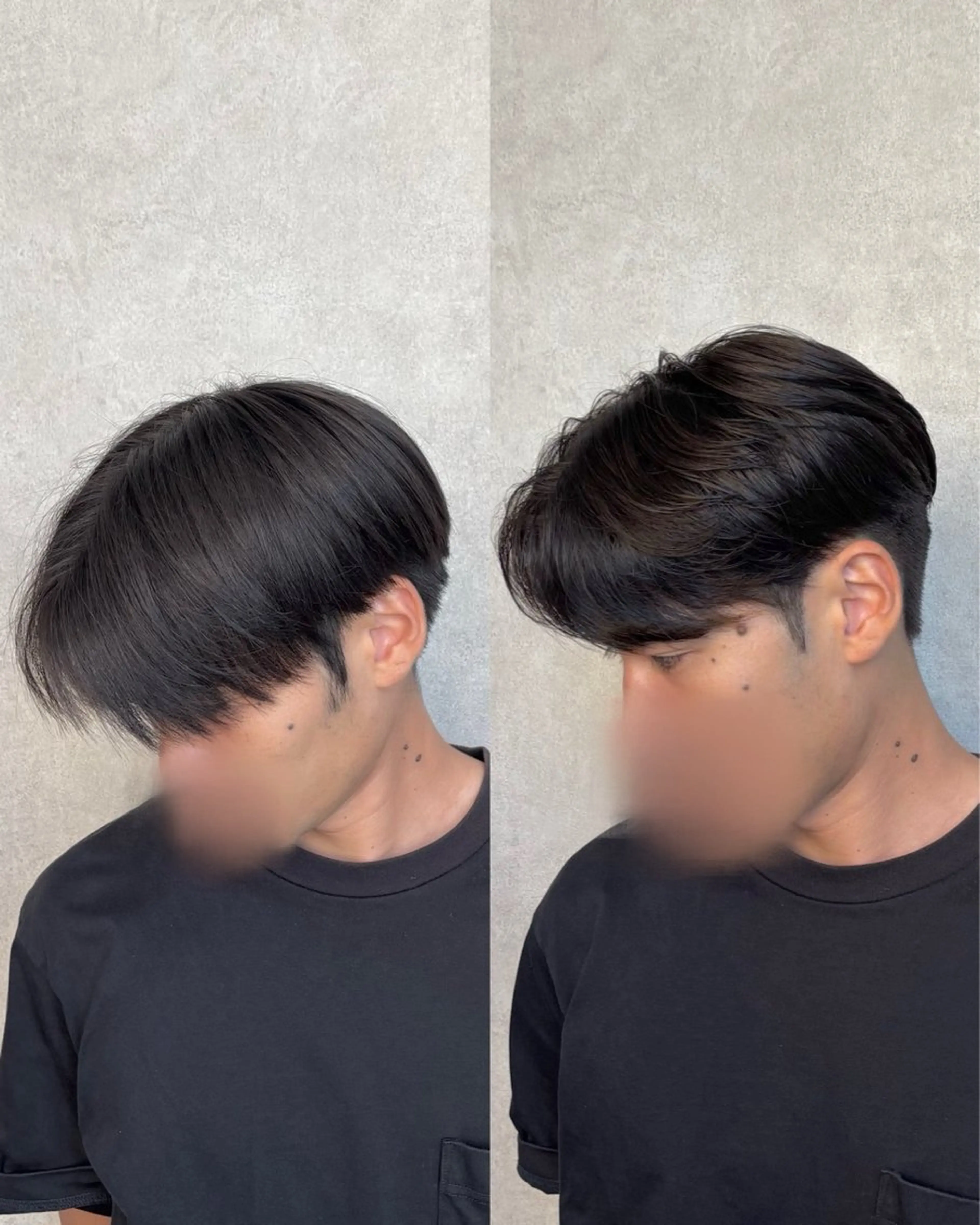 ショート パーマ メンズ カット パーマ 韓国メンズヘア/ ダウンパーマ/歩夢のヘアスタイル