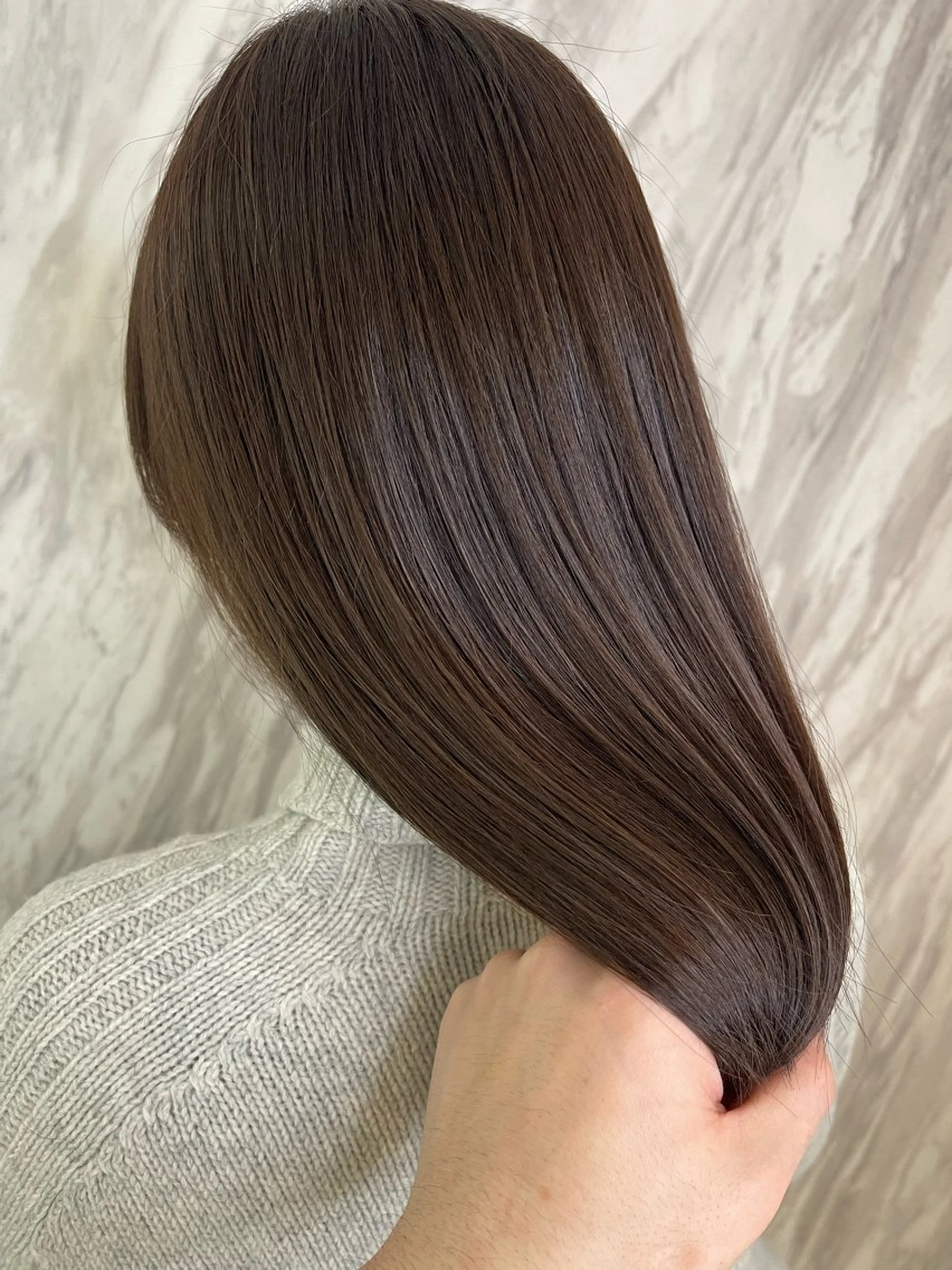 セミロング 髪質改善 🎨美大卒美容師🎨 まっきーのヘアスタイル