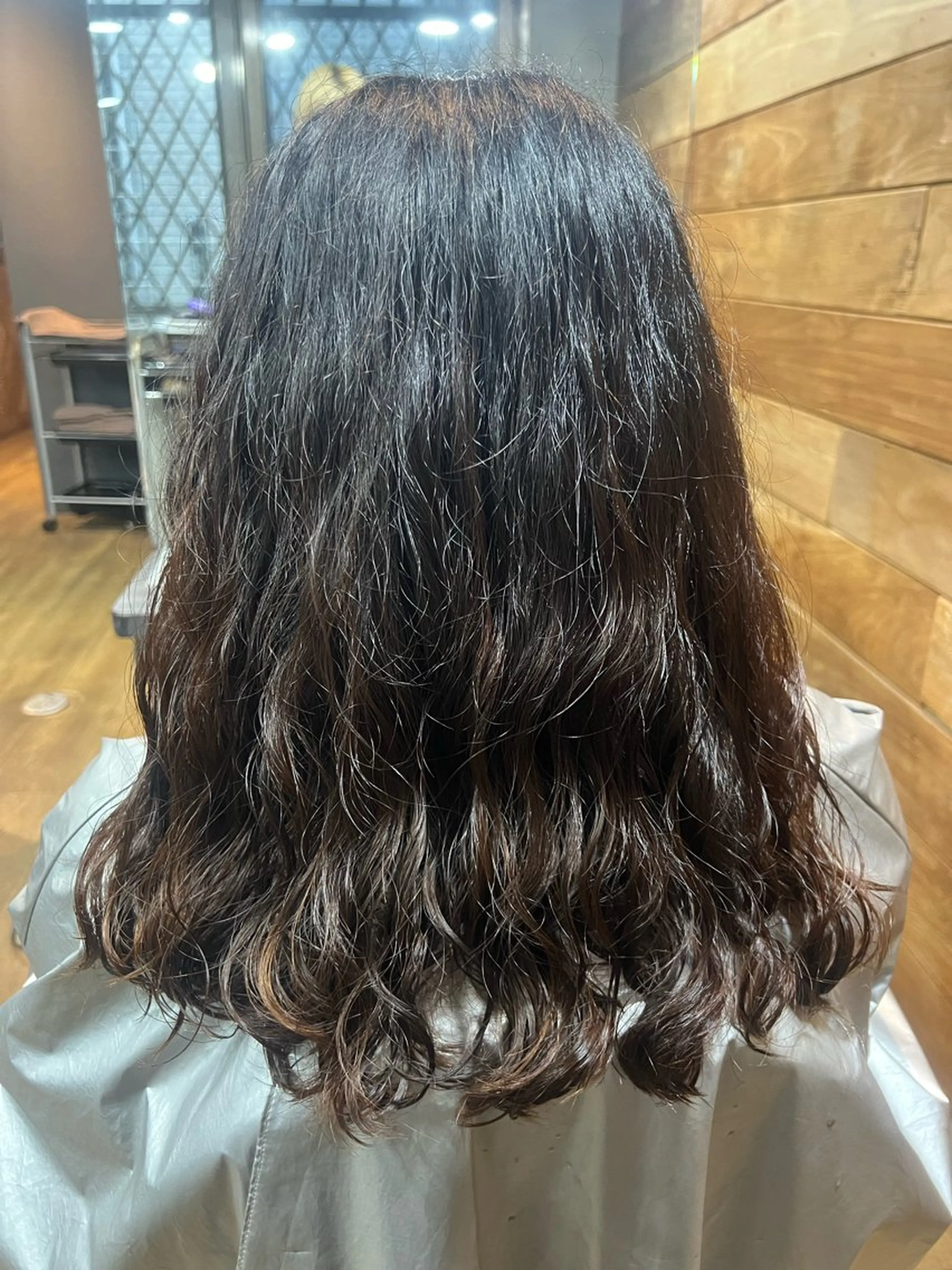 セミロング カット パーマ Lafith hair coco 博多店所属・脇山 真生のヘアスタイル