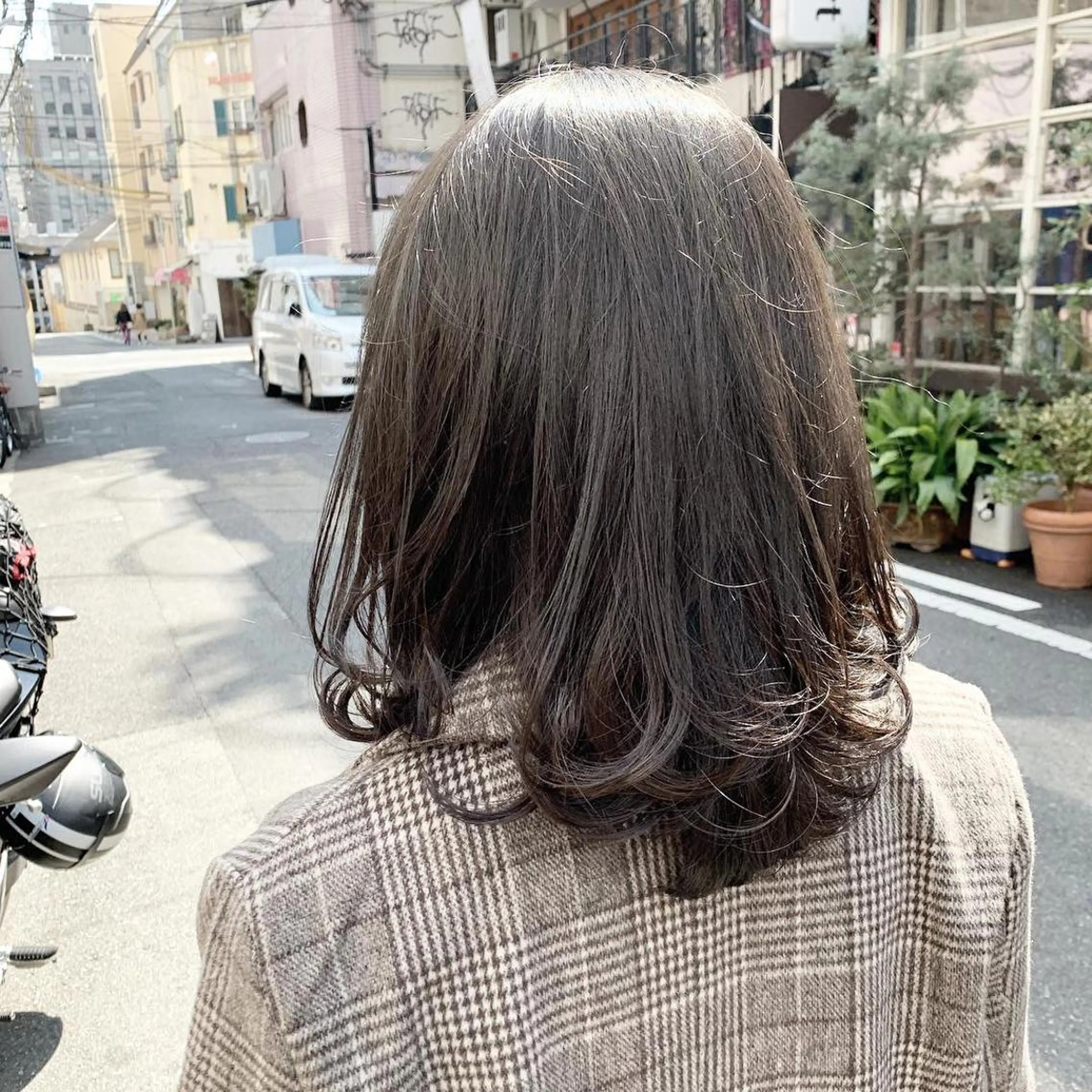 ミディアム カラー LEB所属・下河 宗太のヘアスタイル