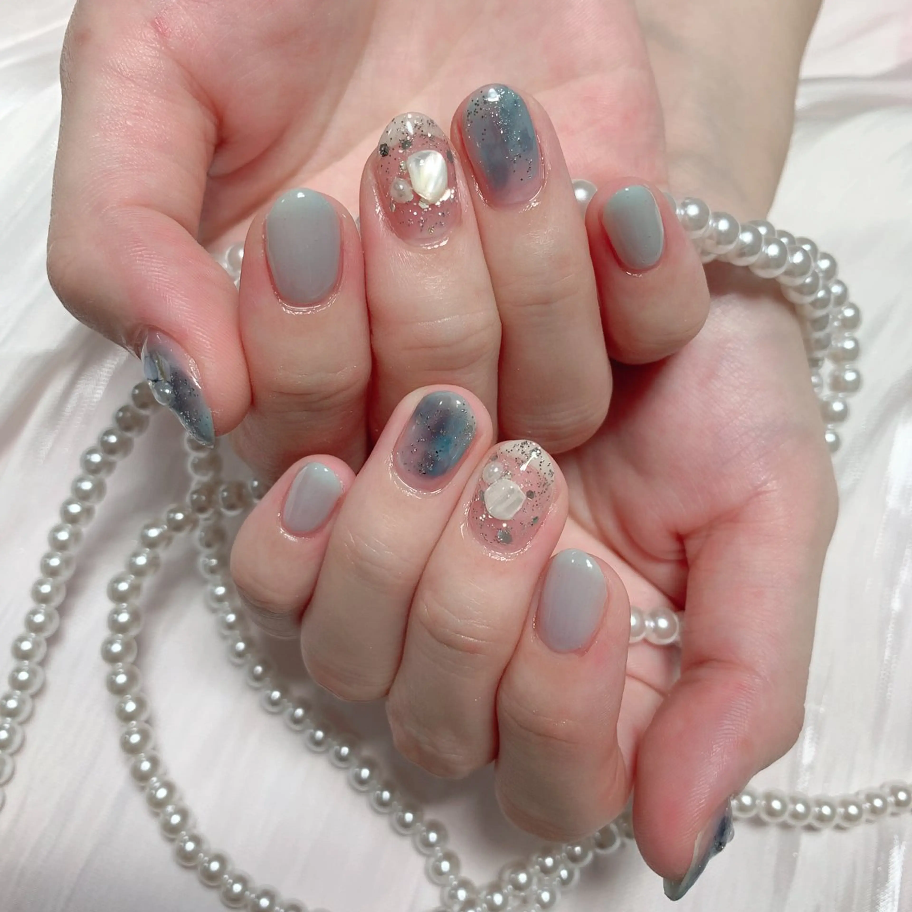 ネイル ハンドネイル 💅ネイルハウス🏡 🎀TOMO🎀のネイルデザイン