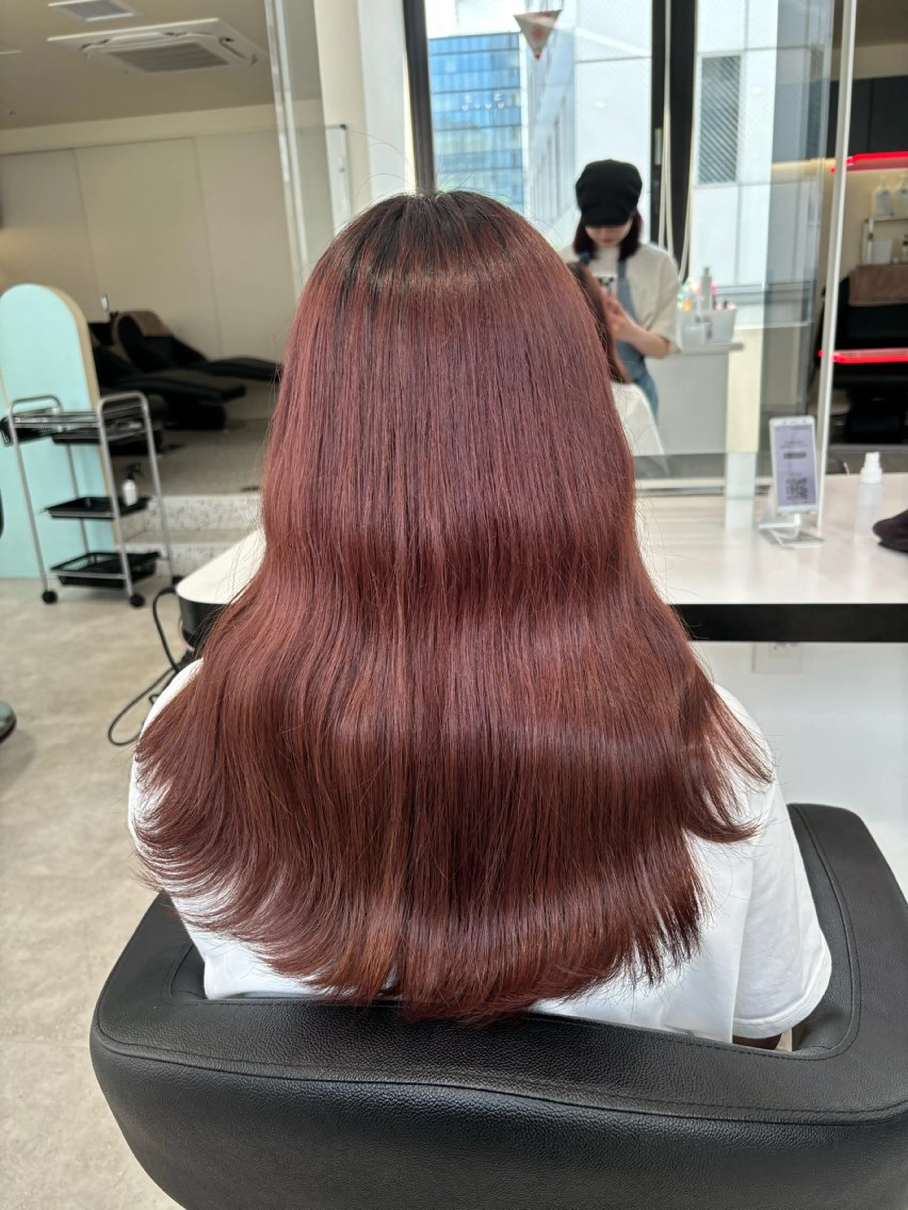 カラー ヘアカラー トリートメント Wカラー/暖色/べ ージュりく©︎🐝のヘアスタイル