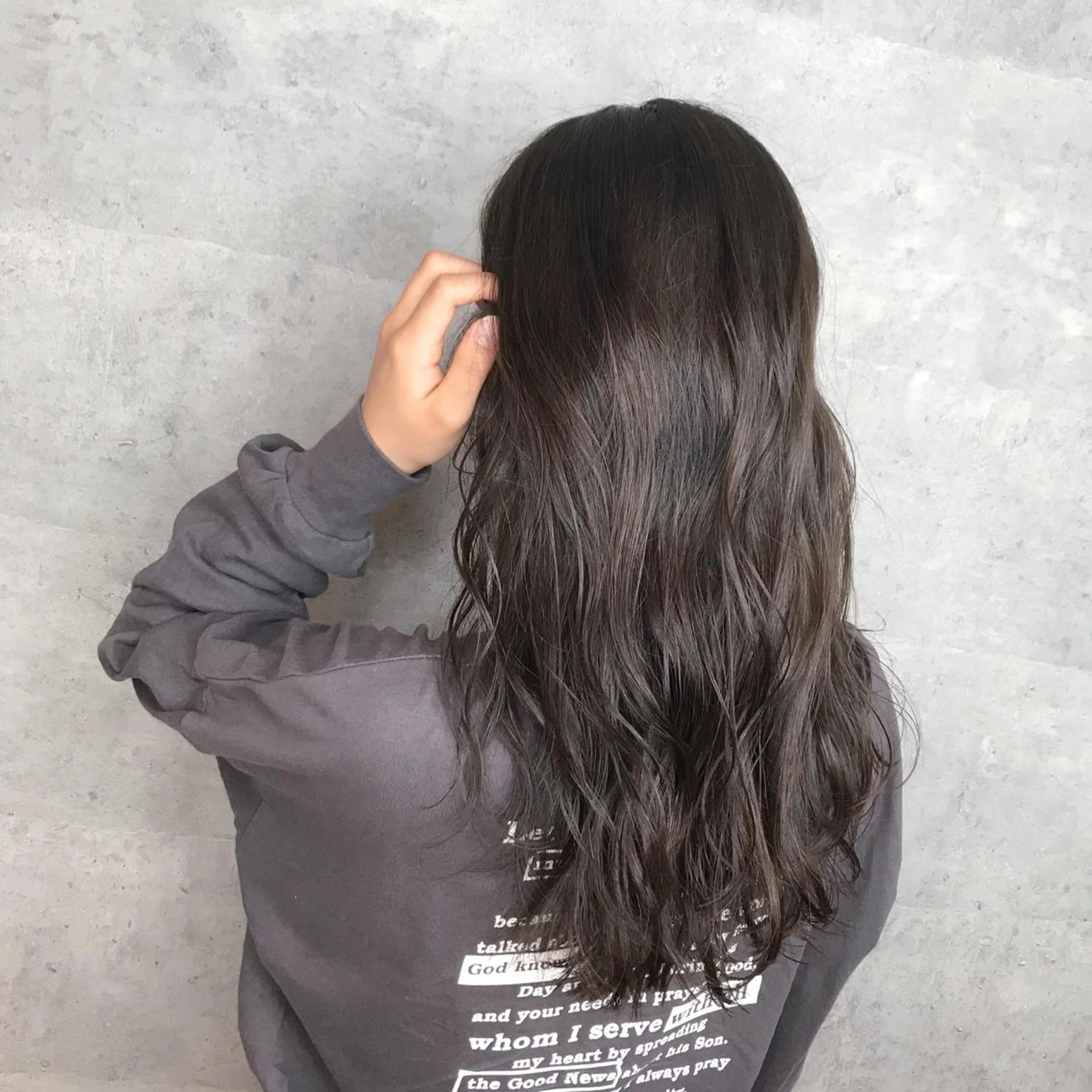 ロング カラー アンダーバーホワイト_WHITE所属・_WHITE芝本 賢吾【天王寺店】のヘアスタイル