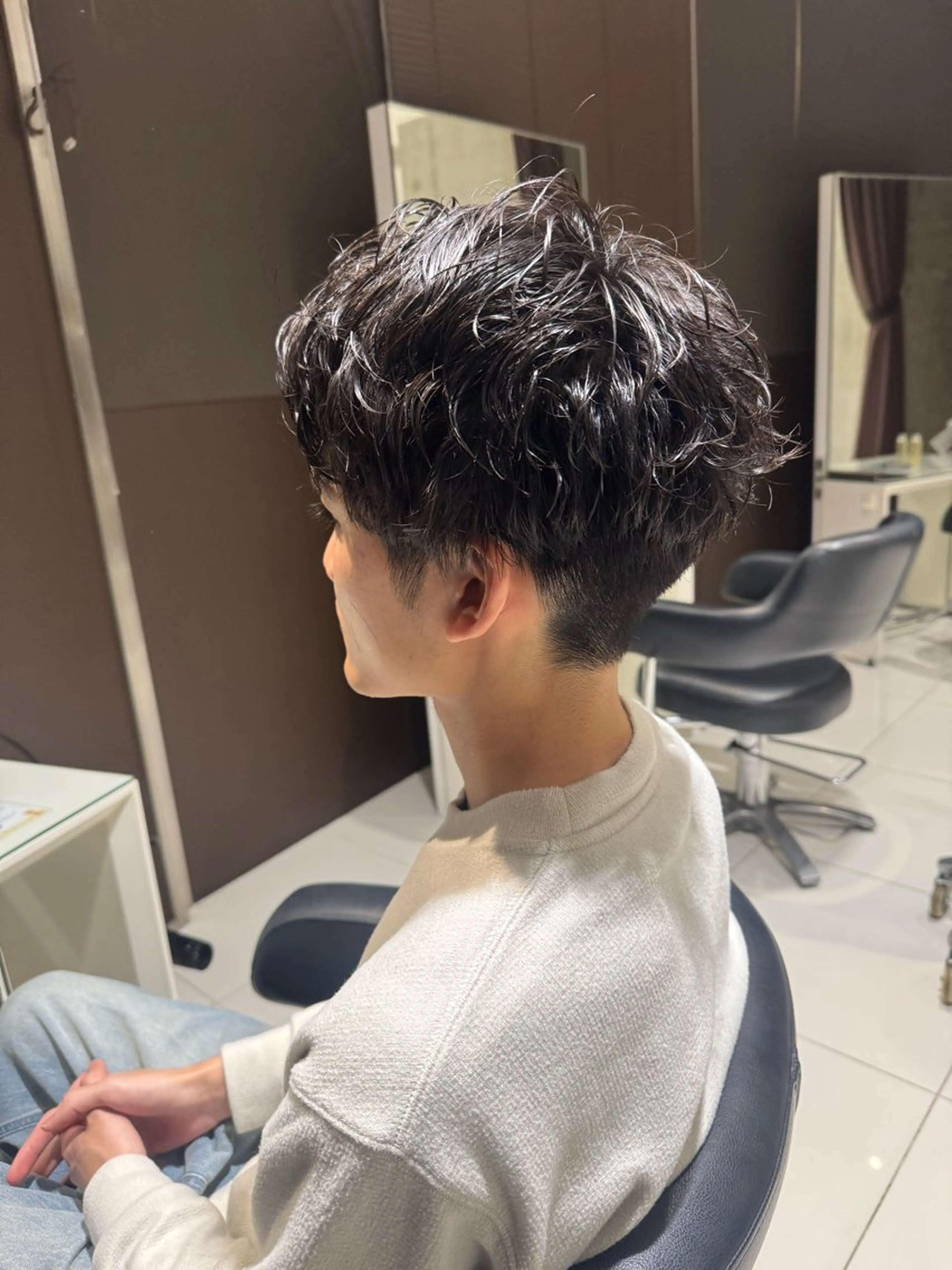 パーマ メンズ カット パーマ AVANCE. annaのヘアスタイル