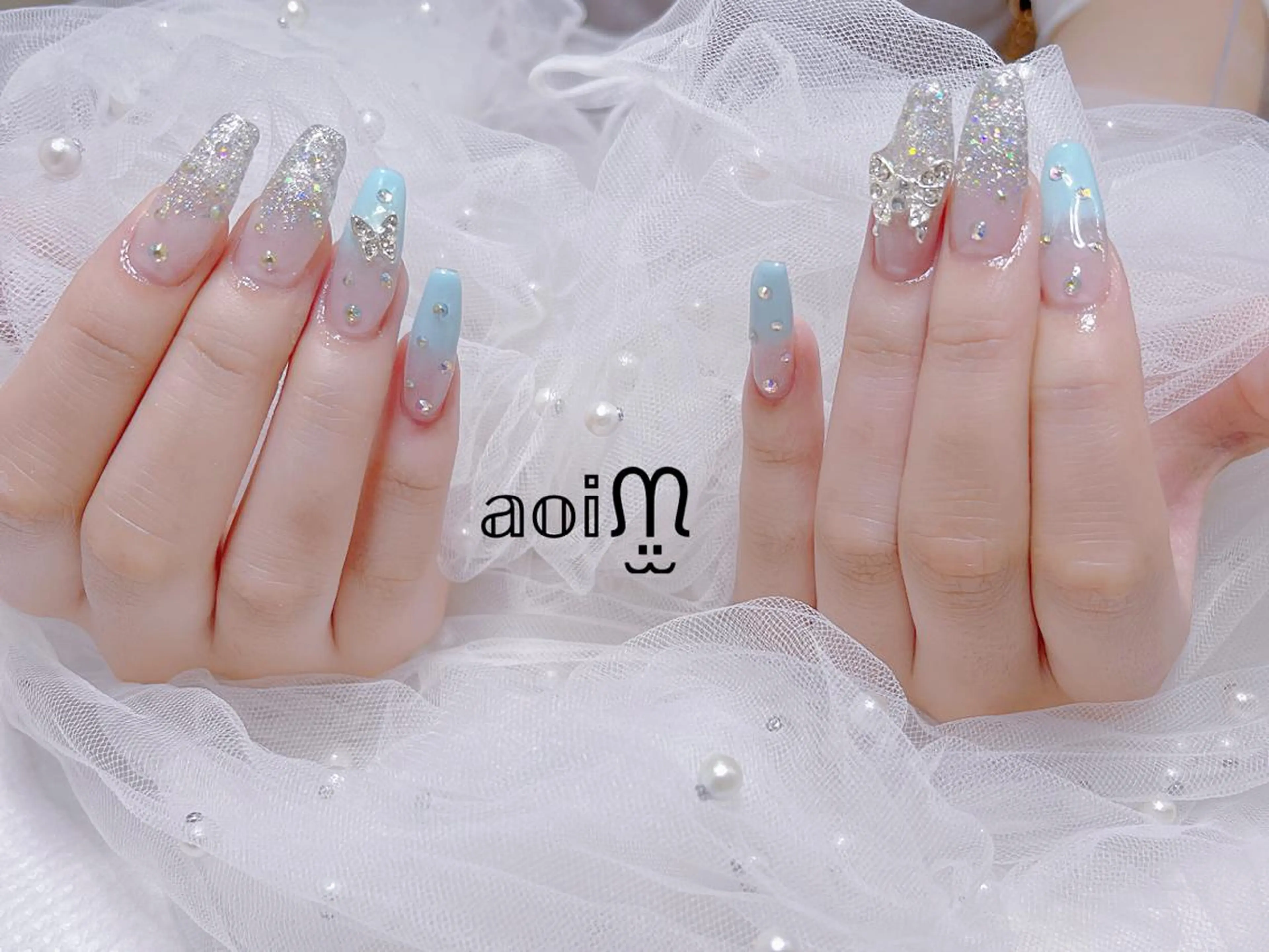 ネイル 葵うさぎ所属・葵うさぎ AIのネイルデザイン