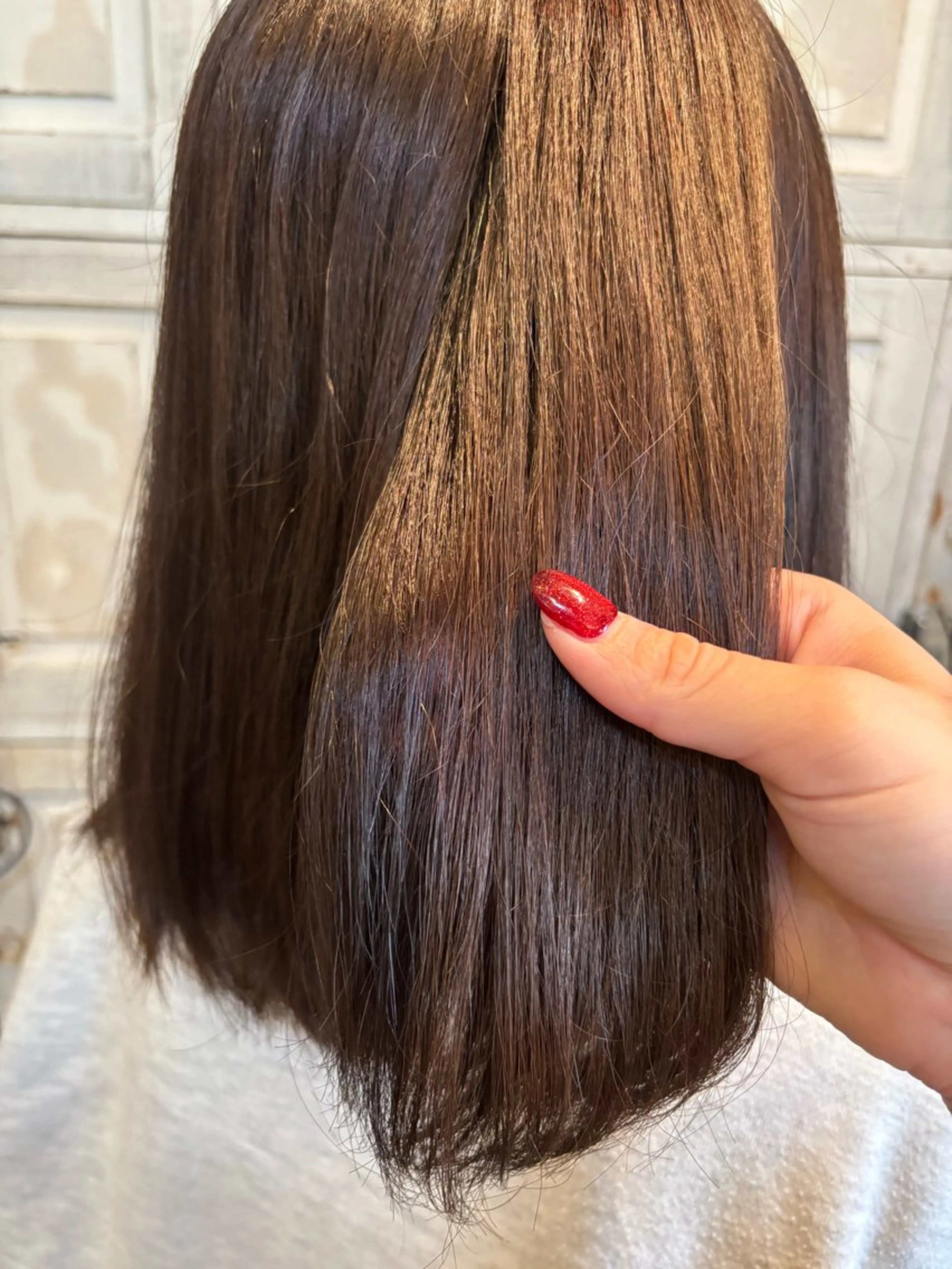 ミディアム カラー ブラウンカラー モデル募集中🐰 豊橋/金城未帆🌙のヘアスタイル