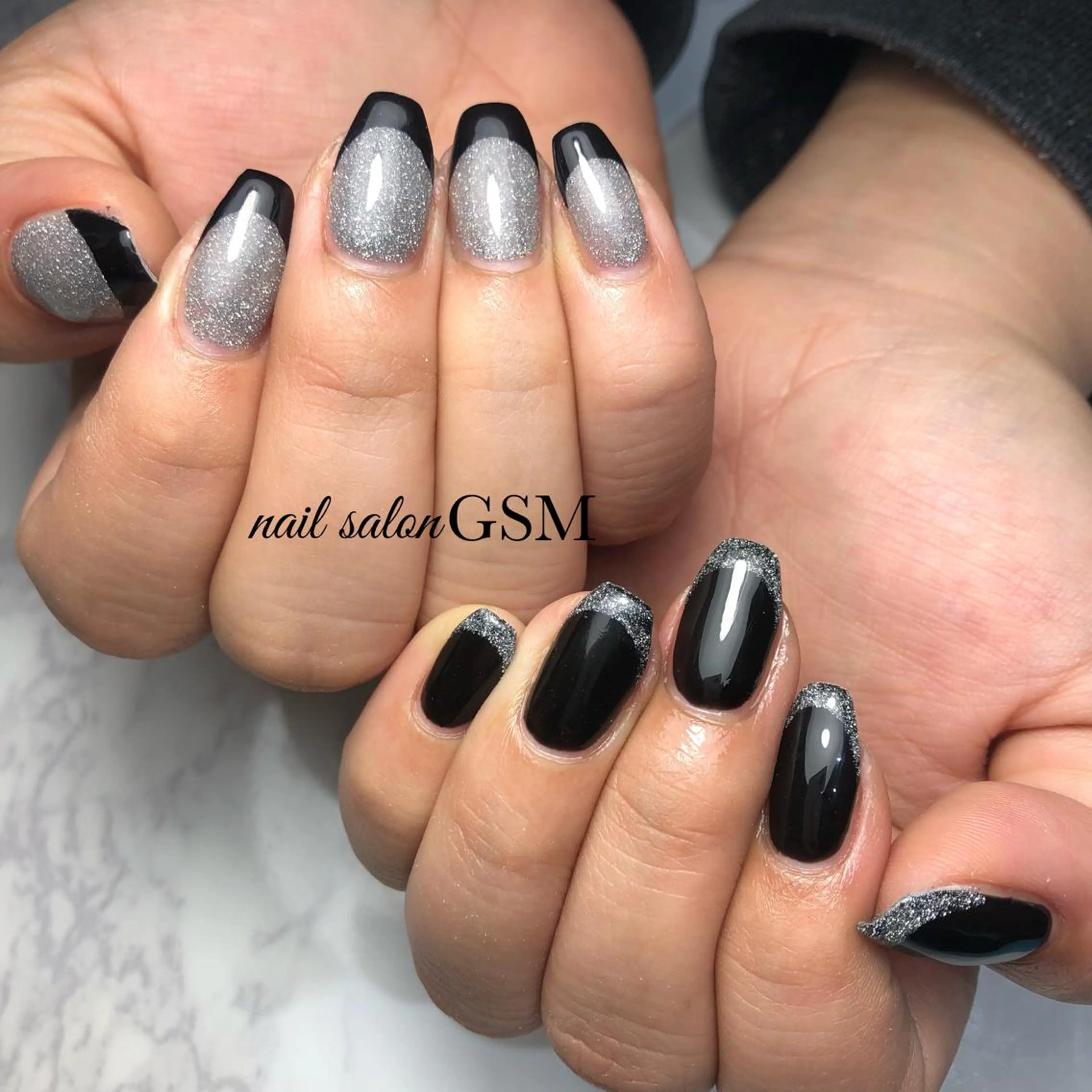ネイル フラッシュネイル ラメ(グリッター) nail salon GSMのネイルデザイン